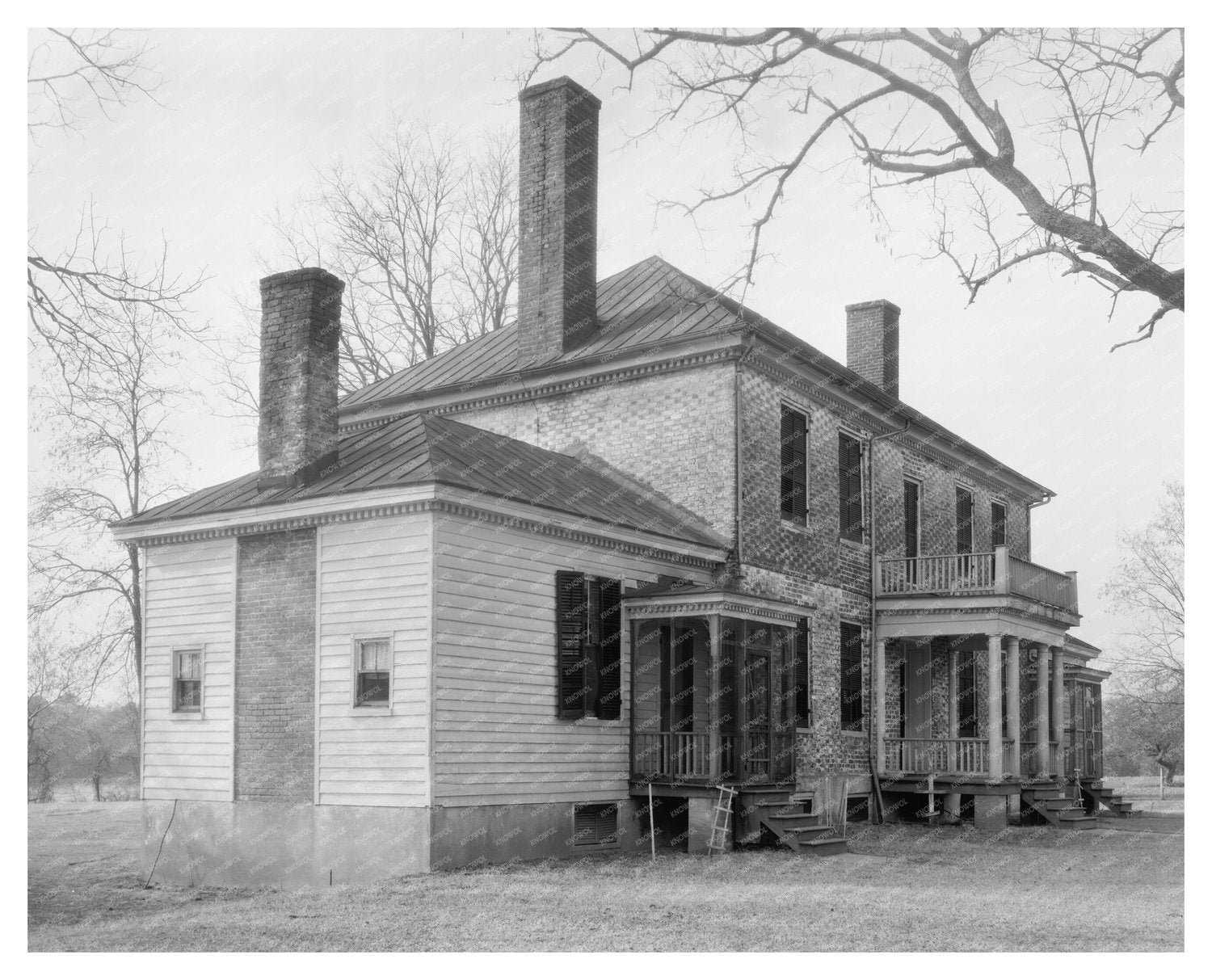 Historic Residence in King and Queen County, VA, 20th Centur