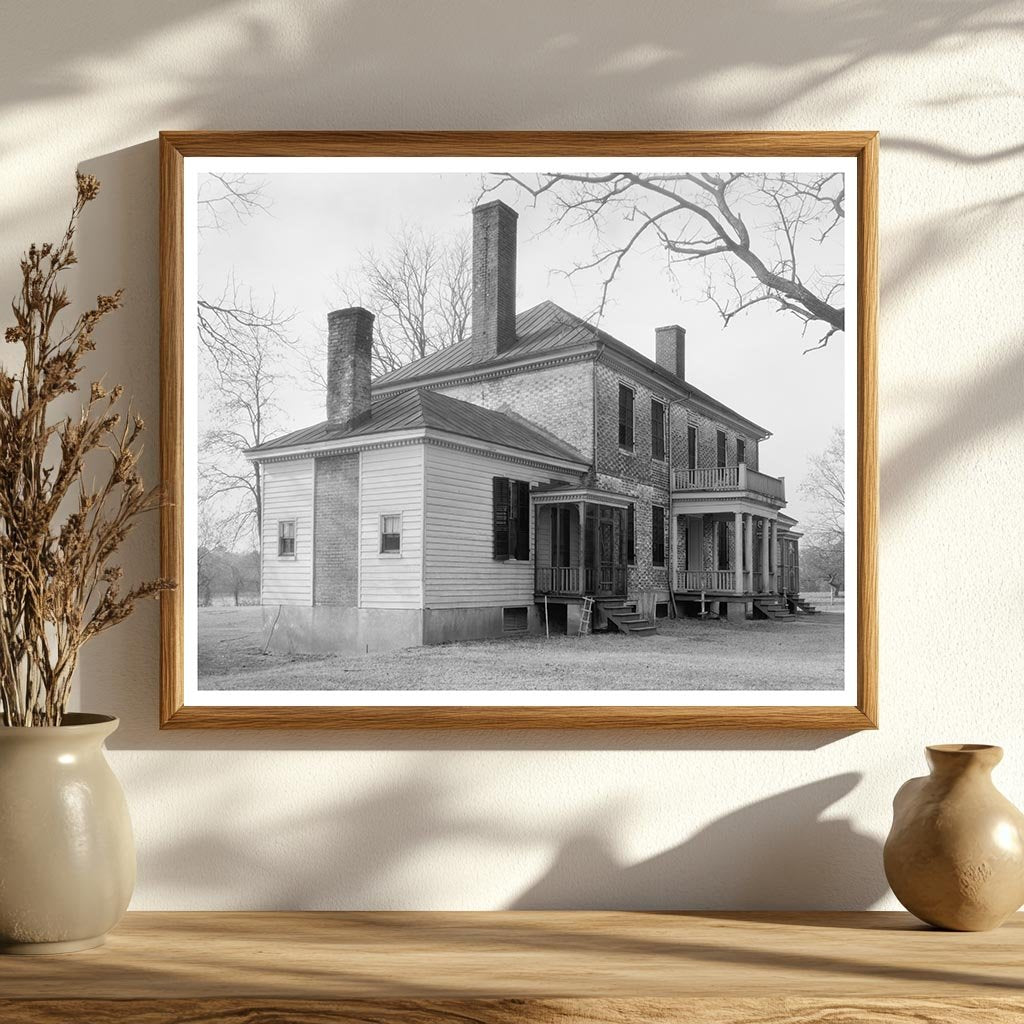 Historic Residence in King and Queen County, VA, 20th Centur