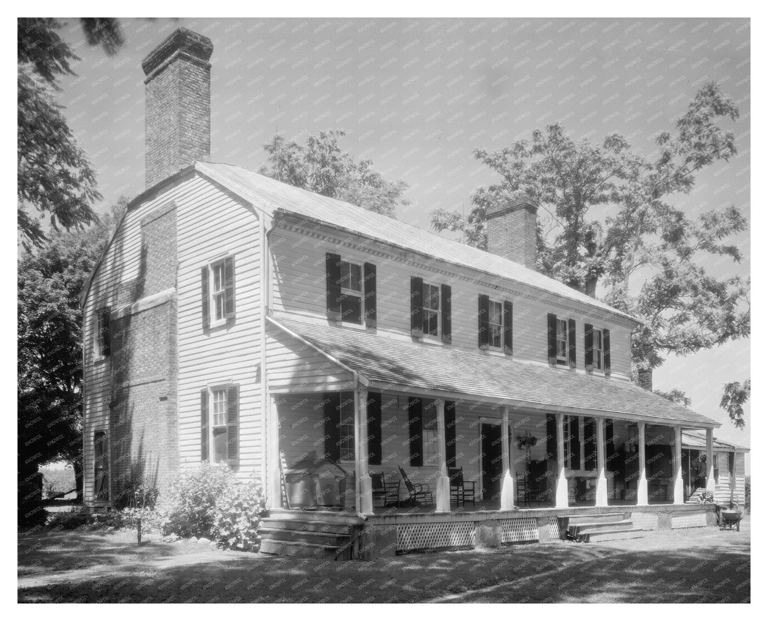 Historic Frame House in Comorn, VA, 1674