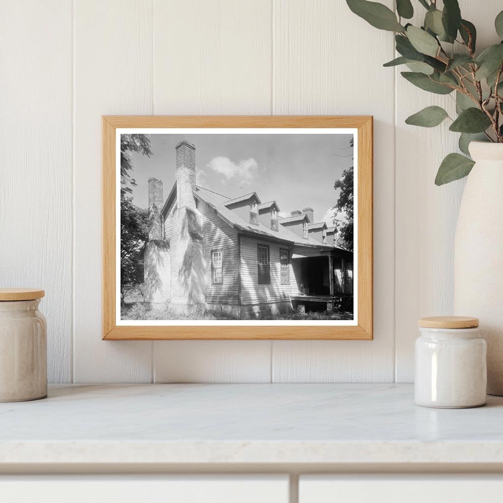 Vintage Architecture in King George, Virginia, 1953