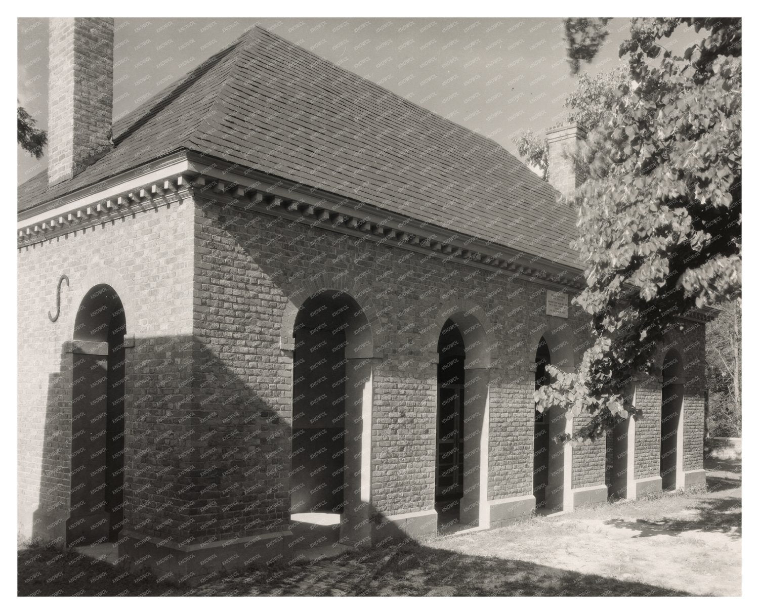 King William County Courthouse, Virginia, 20th Century Photo