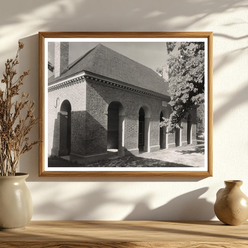 King William County Courthouse, Virginia, 20th Century Photo