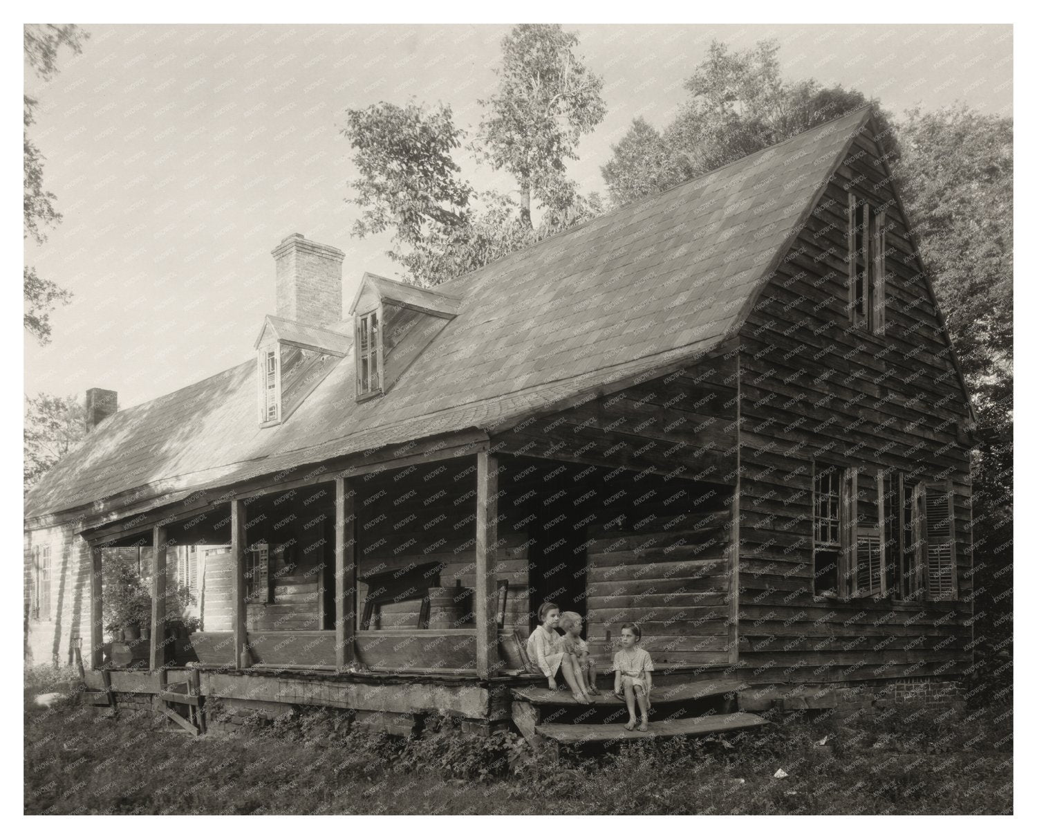 Vintage Piping Tree House, King William VA, Early 1900s