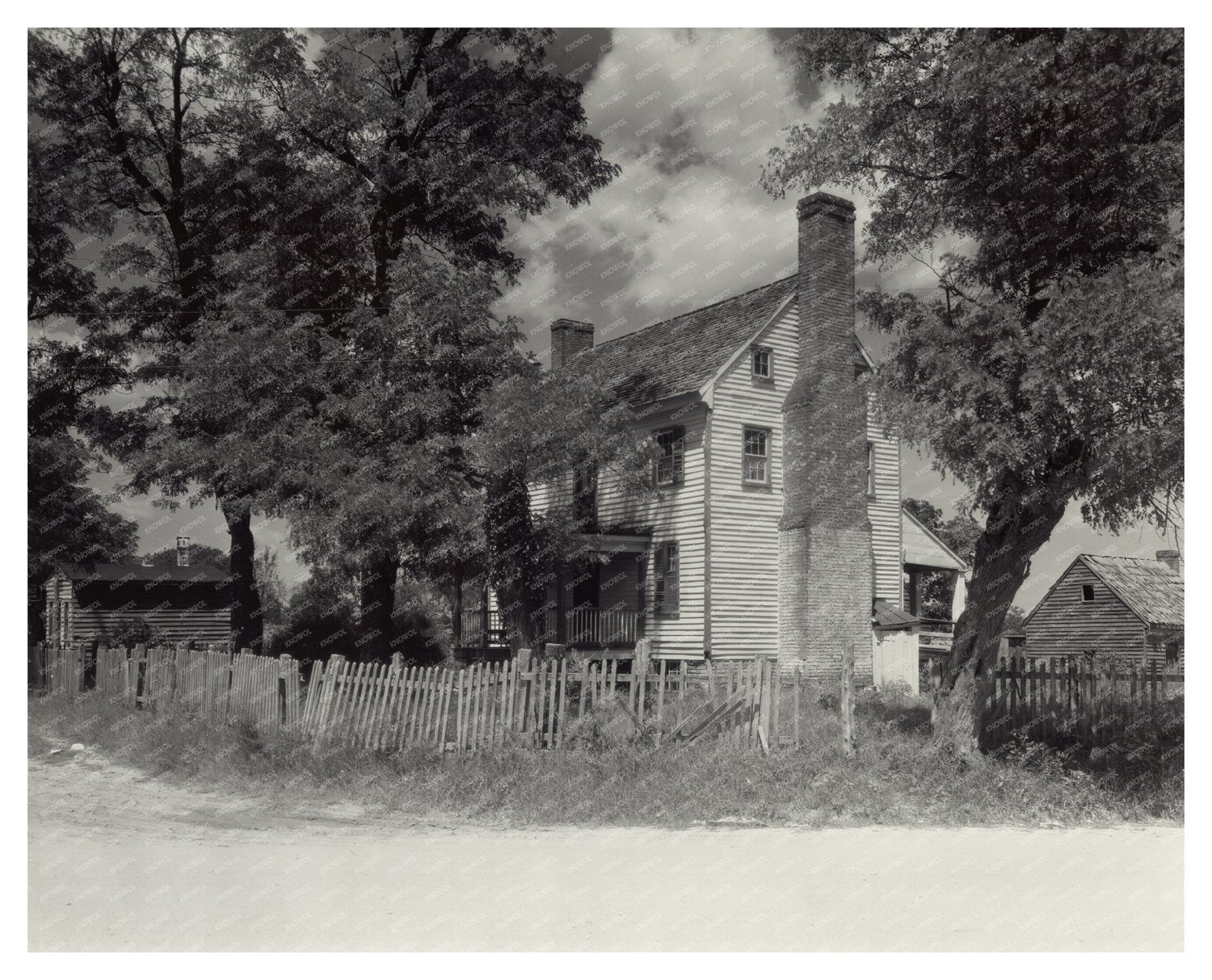 Mangohick Village, VA Architecture, Early 20th Century