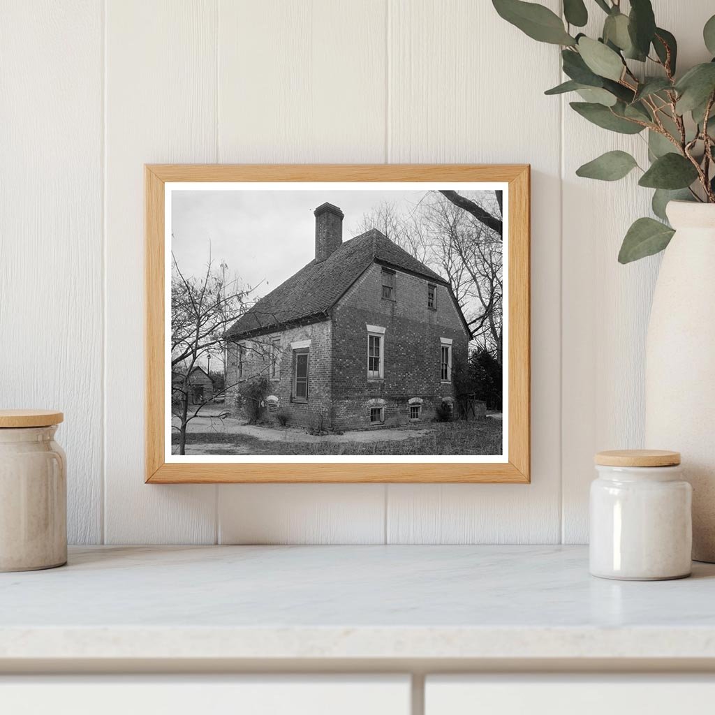 West Point VA Architectural Detail Photo, 1953