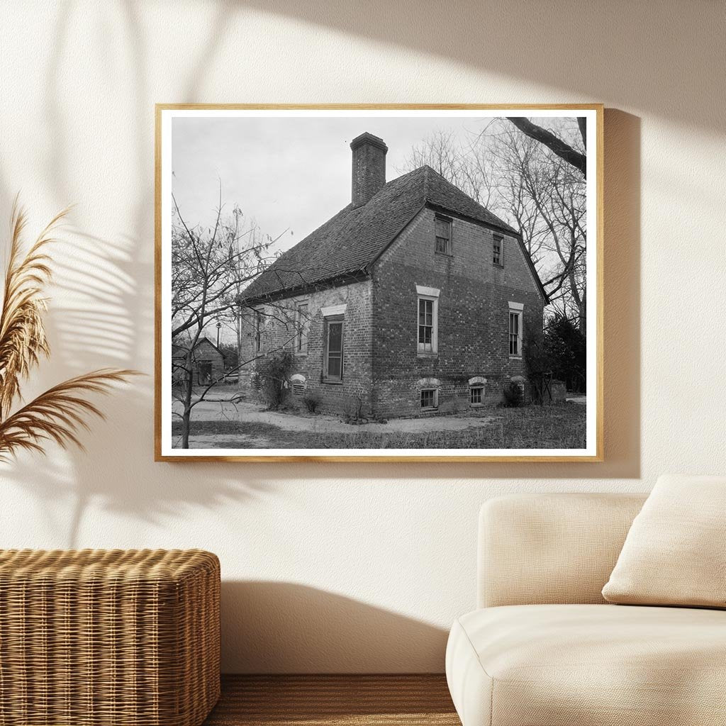 West Point VA Architectural Detail Photo, 1953