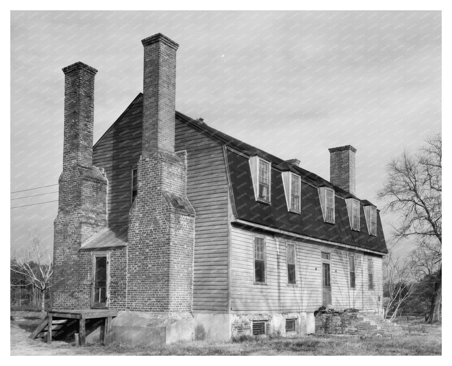 Sweet Hall, Virginia: Historic 1794 Structure in Photo