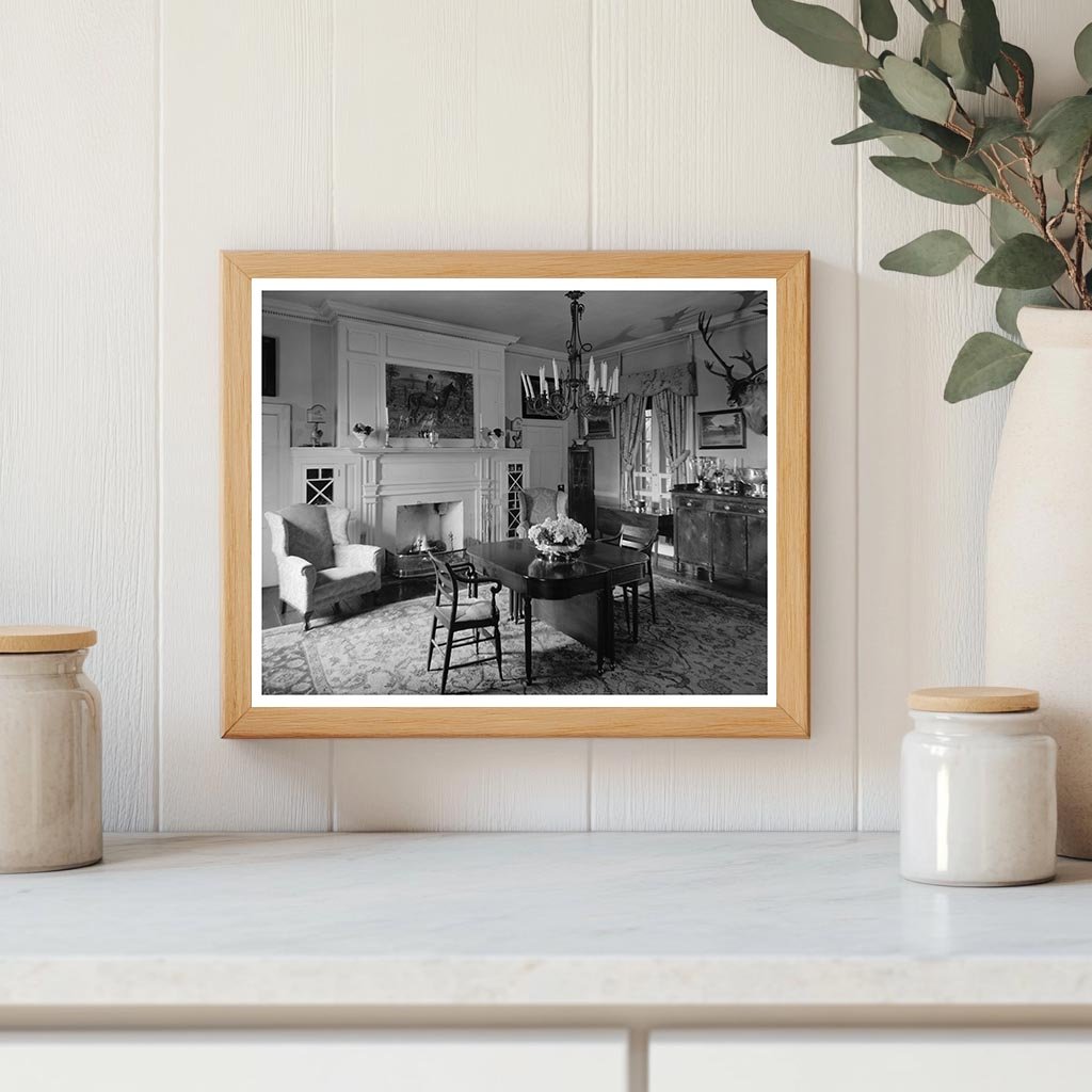 Loudoun County, VA Interior Photo, Early 20th Century