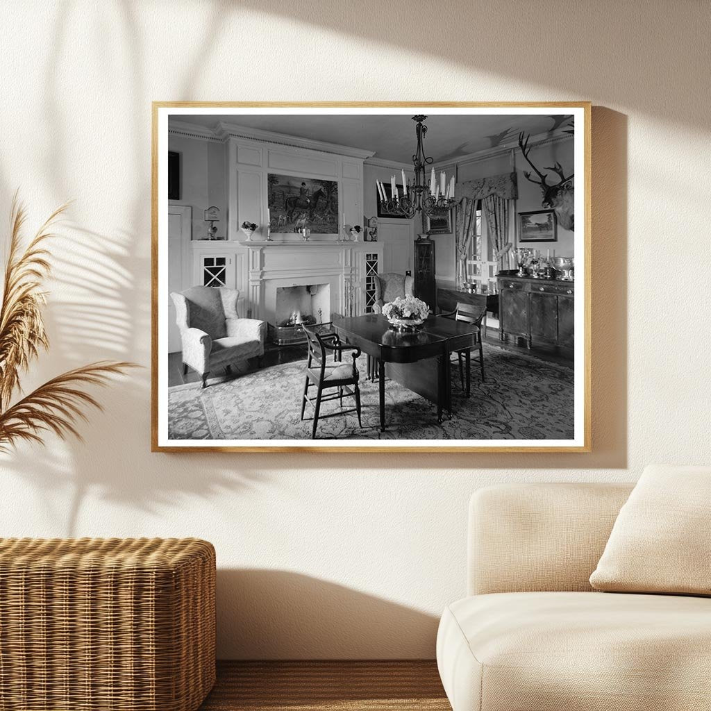 Loudoun County, VA Interior Photo, Early 20th Century