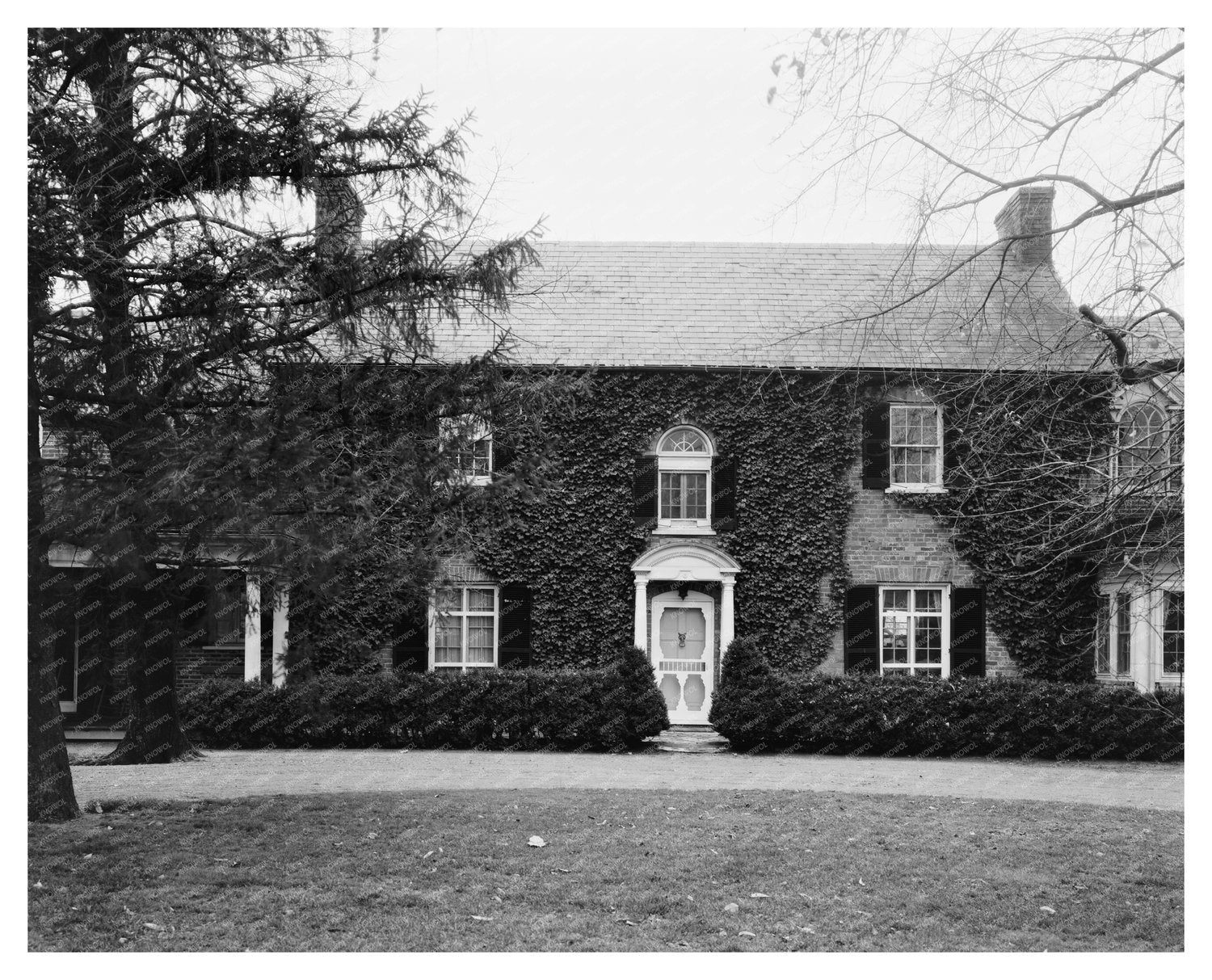 Boarding School Facade in Middleburg, VA - 1953