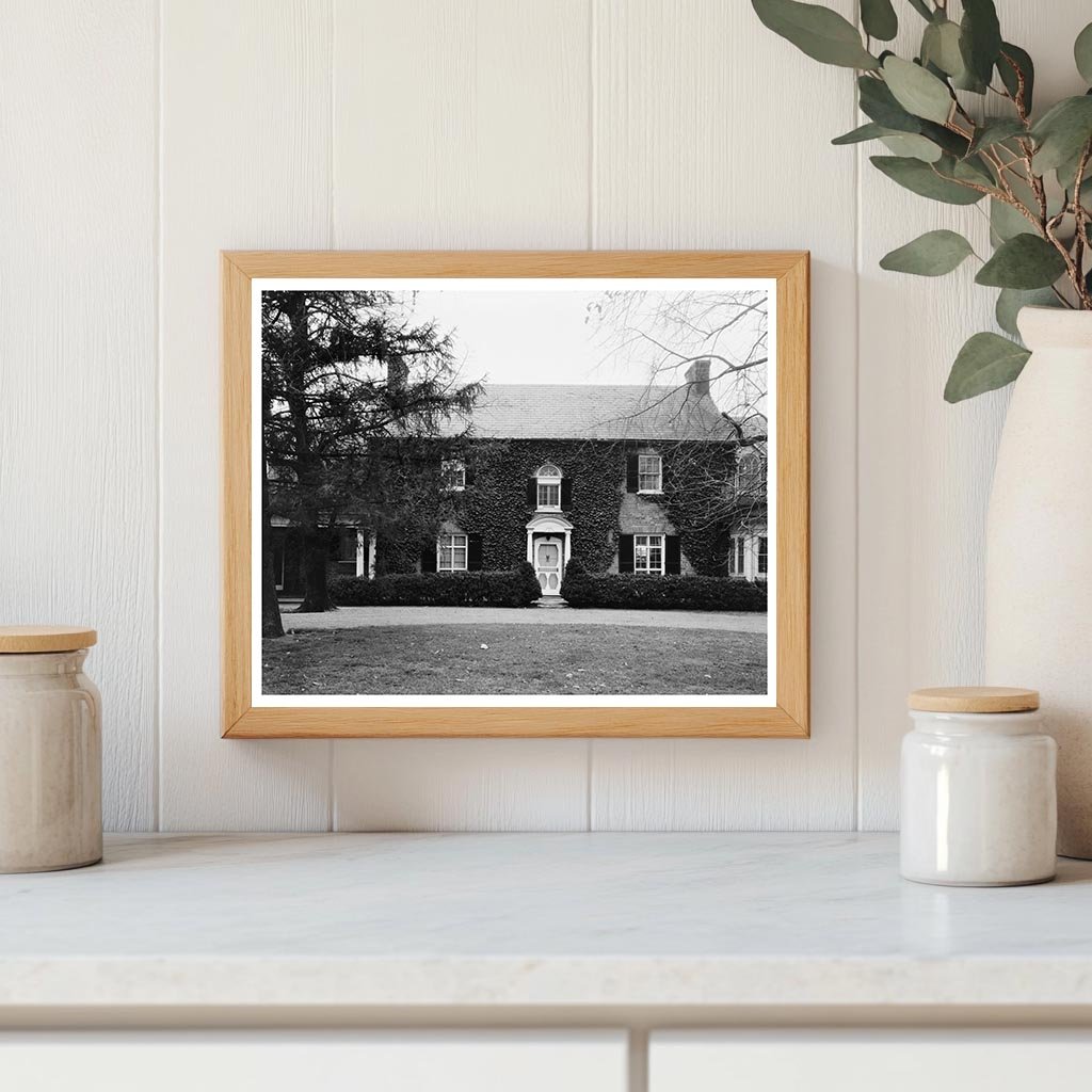 Boarding School Facade in Middleburg, VA - 1953