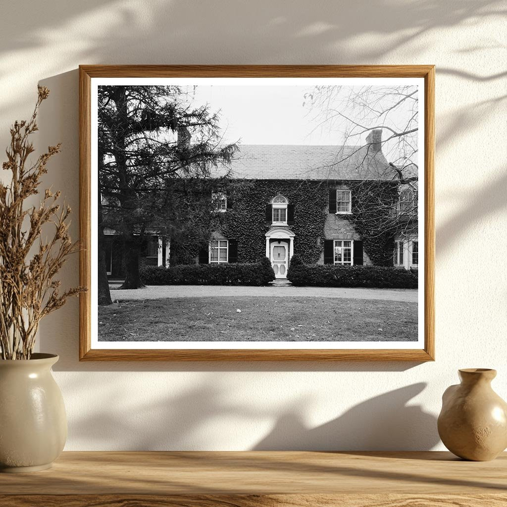 Boarding School Facade in Middleburg, VA - 1953