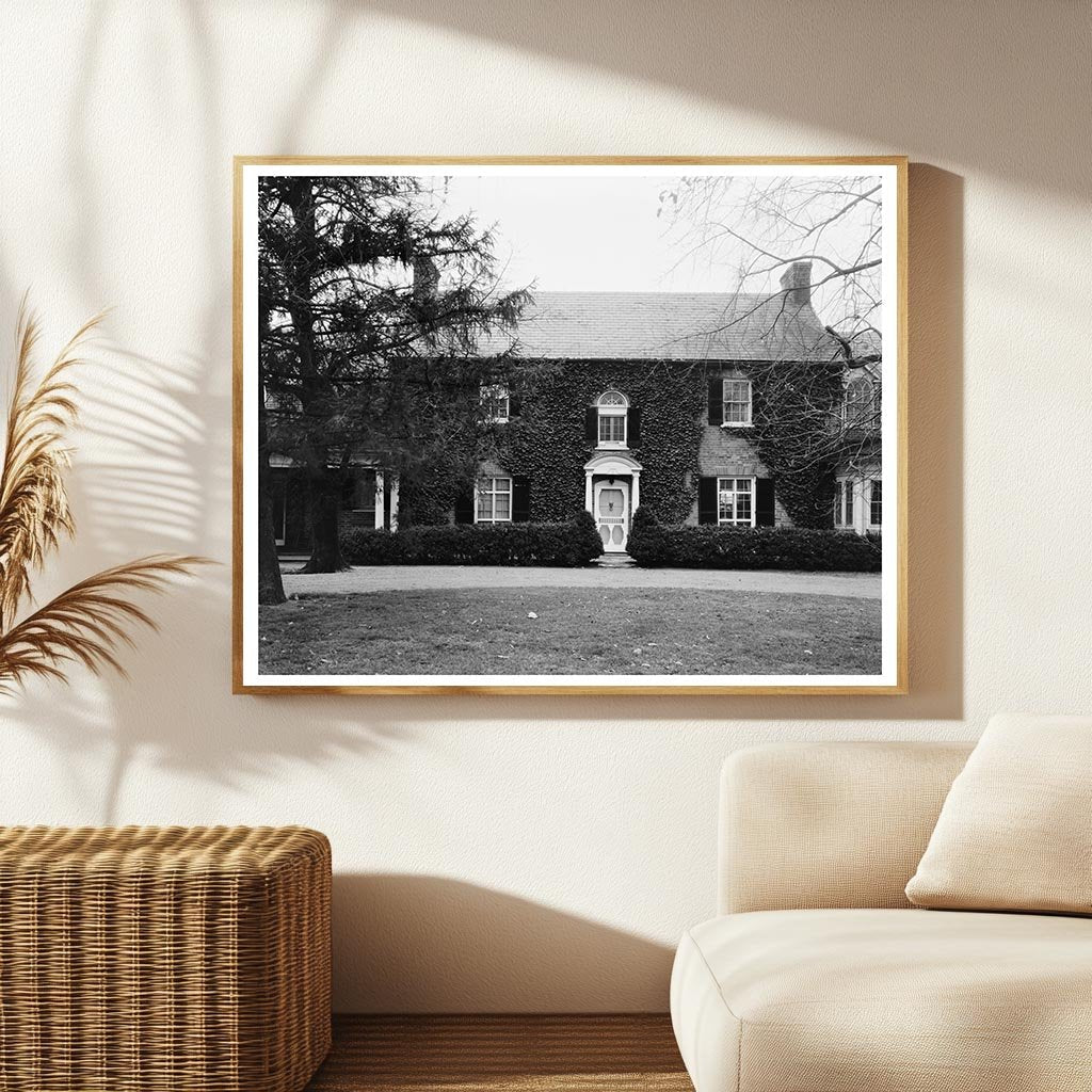 Boarding School Facade in Middleburg, VA - 1953