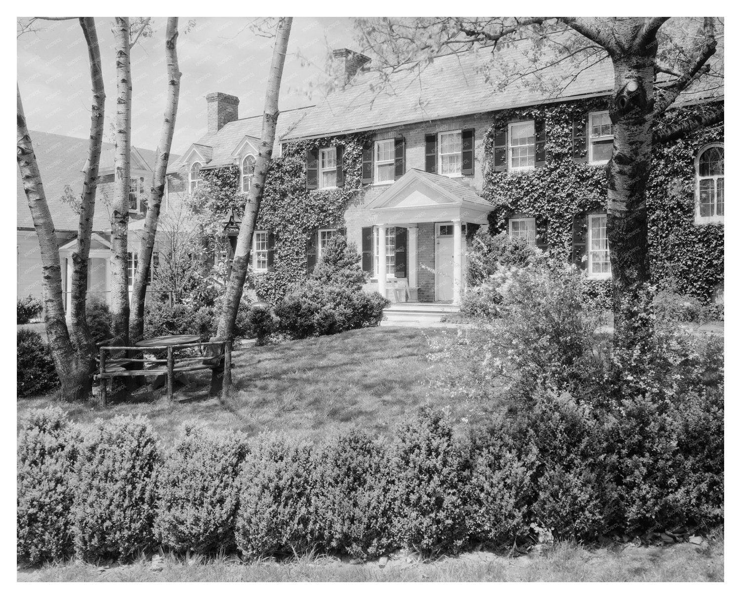 Middleburg, VA Architecture Photo, 1953 Heritage Document