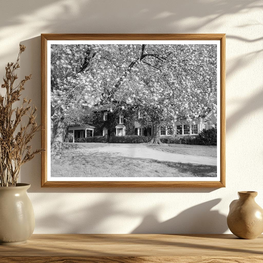 Vintage Boarding School Photo, Middleburg VA, 1953
