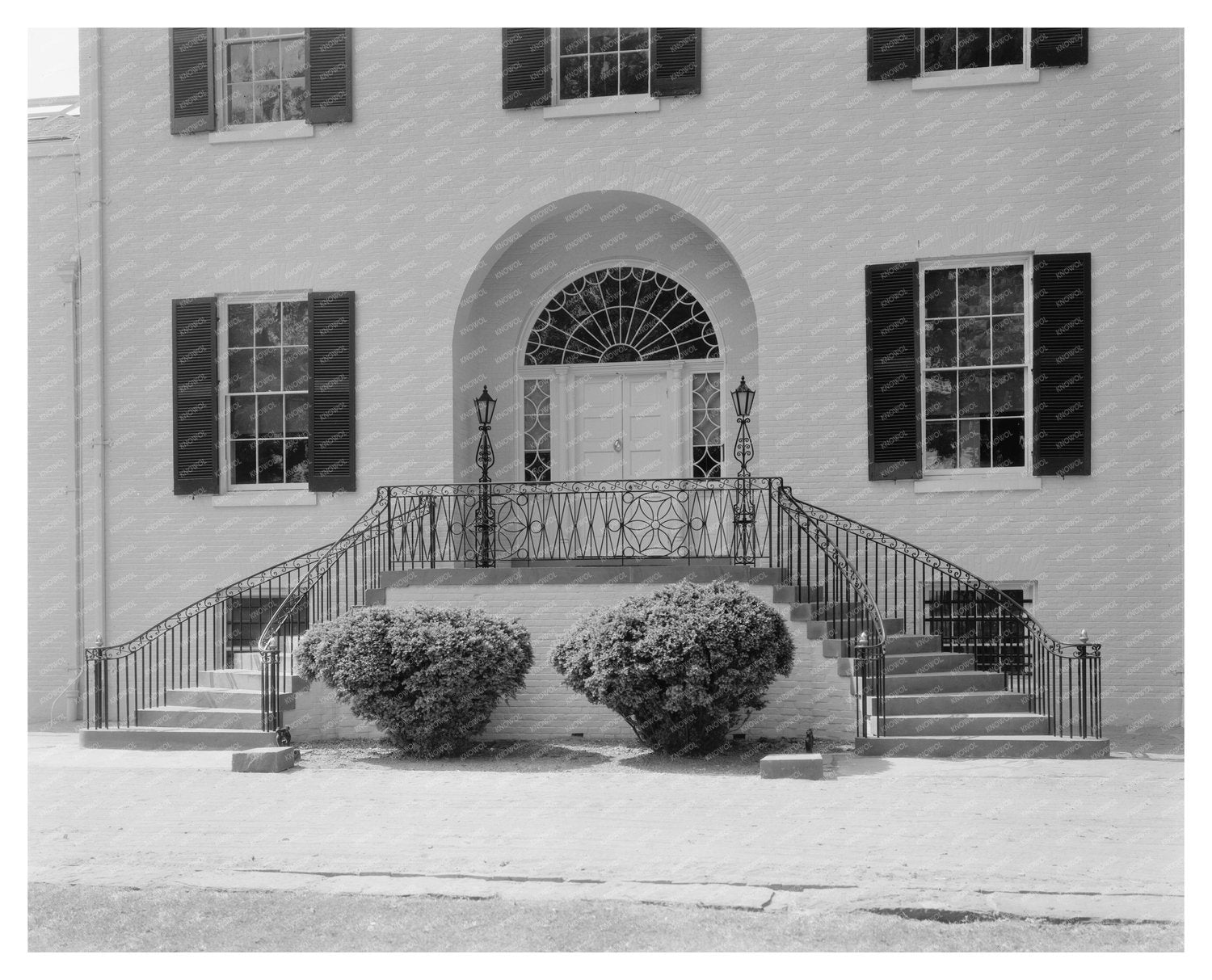 Historic Building in Aldie, VA (1823) - Early 20th Photo