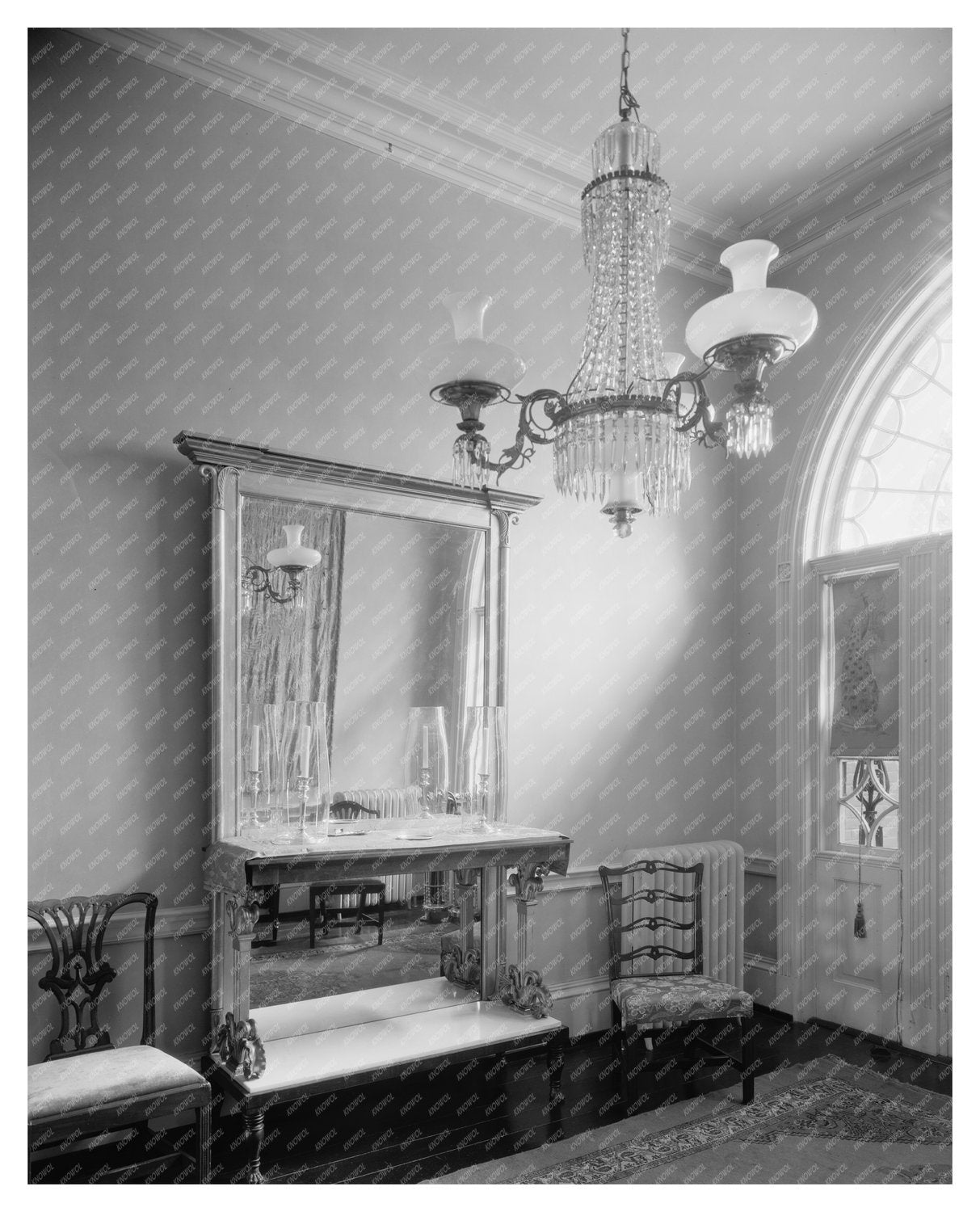 Historic Building in Aldie, VA - 1823 Photograph