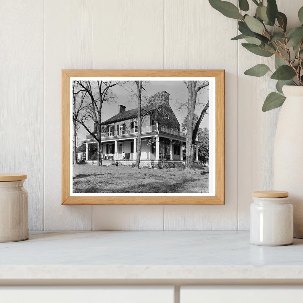 Middleburg, VA Vintage Architecture Photo, 1953