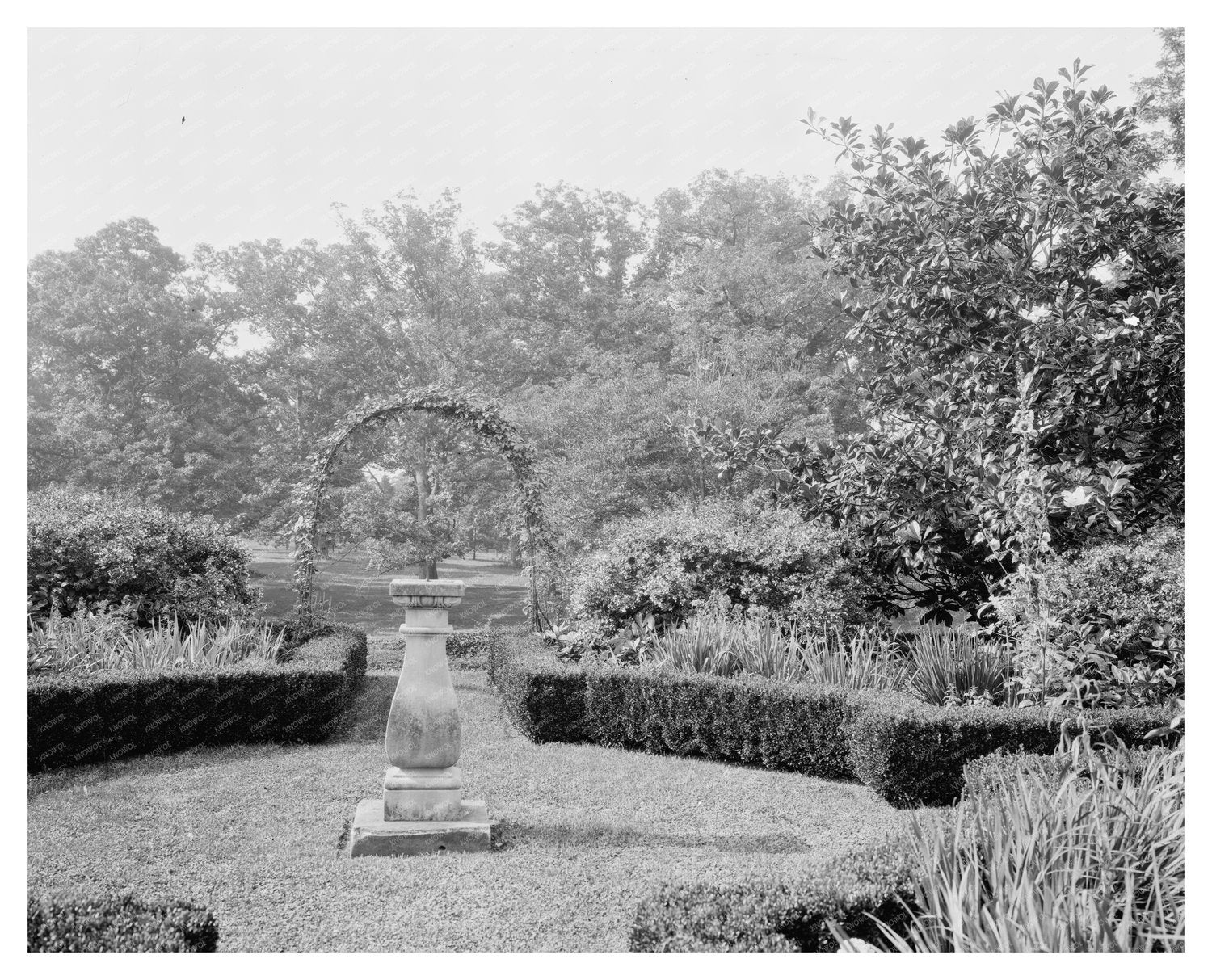 Vintage Estate Garden in Leesburg, VA - Early 1900s