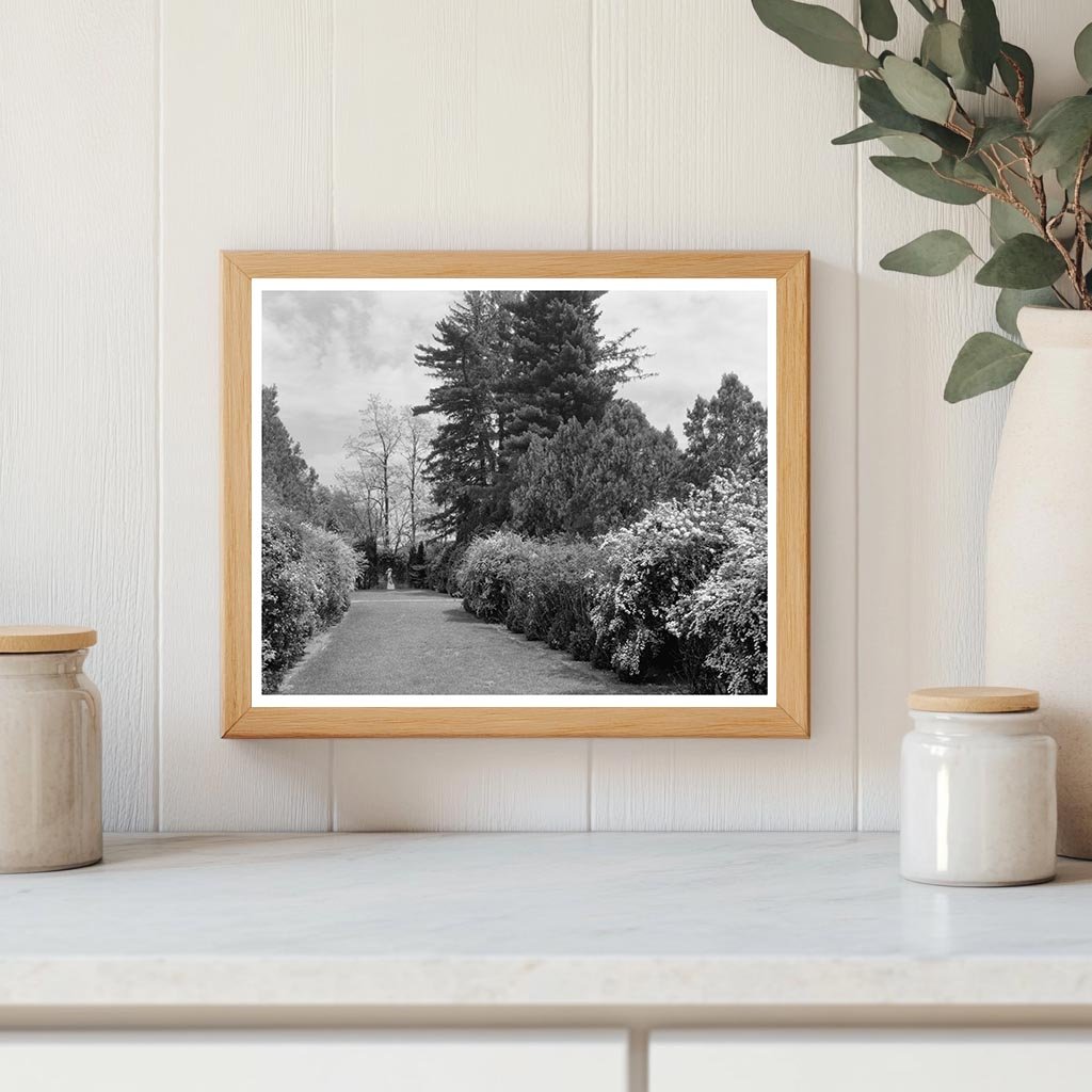 Leesburg VA Garden Estate Photo, Early 20th Century