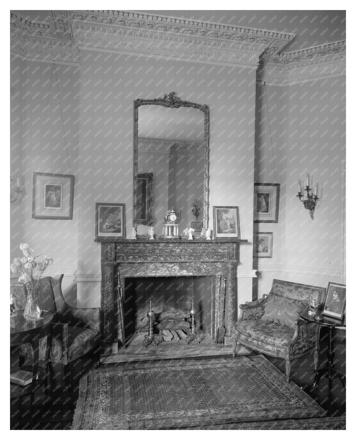 Early 20th Century Interior, Leesburg VA, 1900s