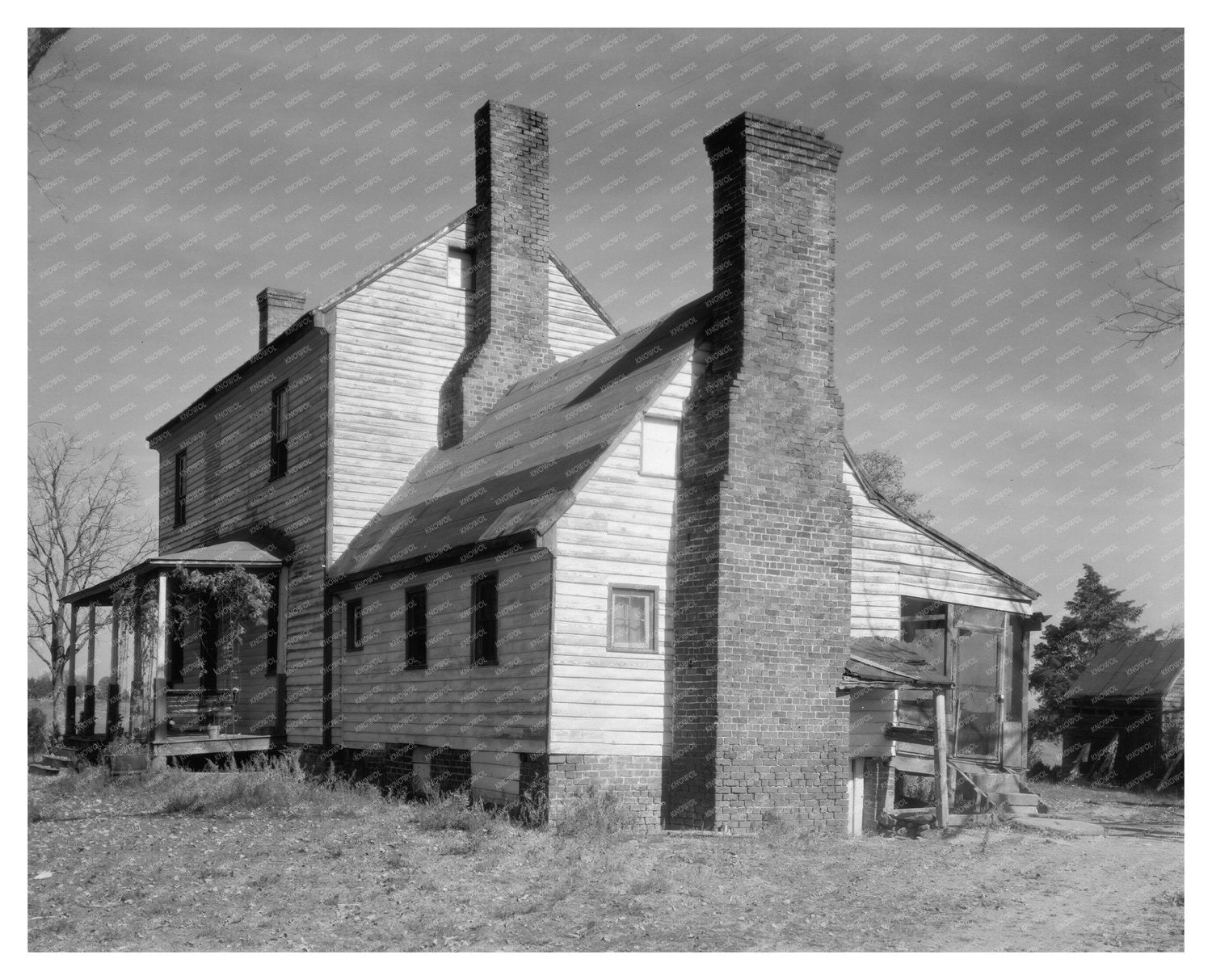 Ionia, VA Vintage Home Photo, Carnegie Survey 1953