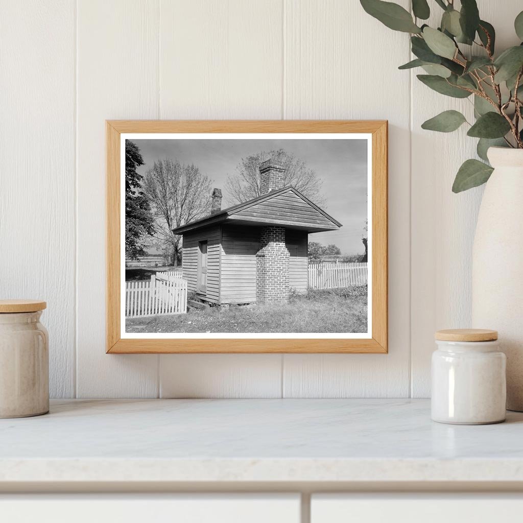 Vintage Photograph of Trevilians, VA Architecture, 1953