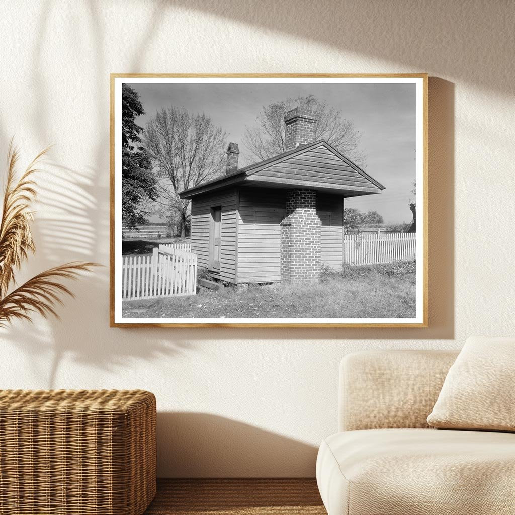 Vintage Photograph of Trevilians, VA Architecture, 1953