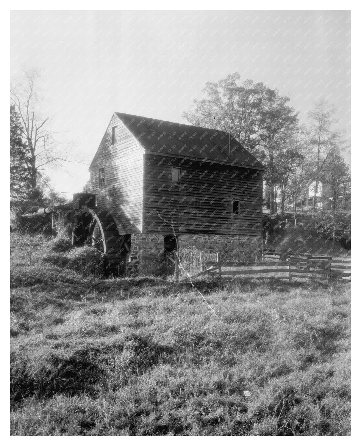 Water Mill on H.L. Pollards Farm, Louisa County, VA 1910