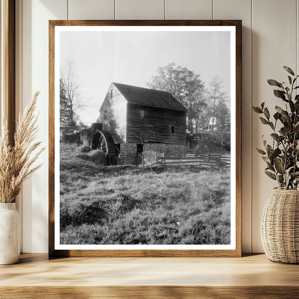 Water Mill on H.L. Pollards Farm, Louisa County, VA 1910
