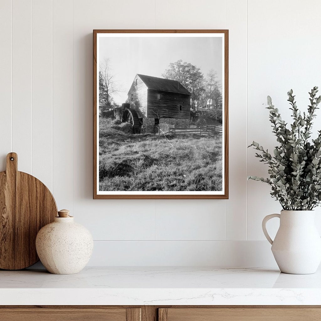 Water Mill on H.L. Pollards Farm, Louisa County, VA 1910