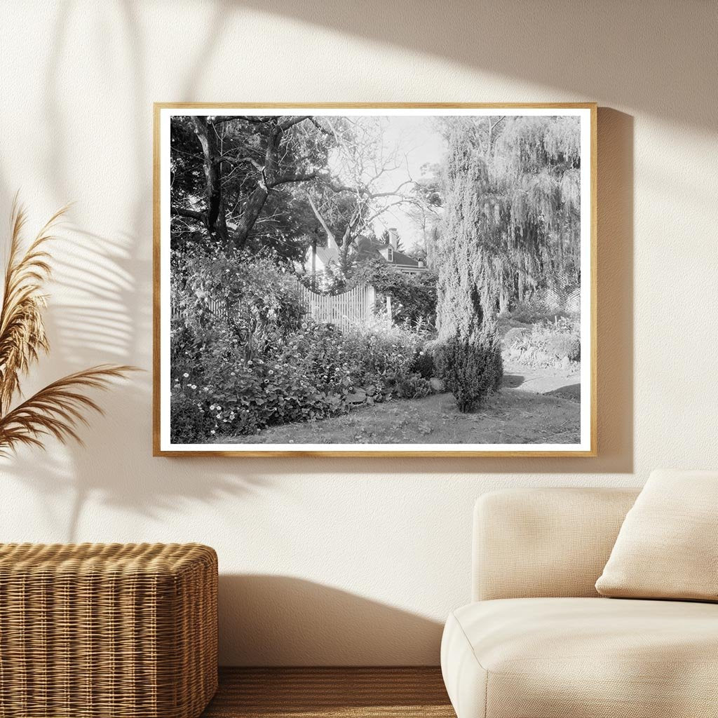 Vintage Garden Scene in Louisa County, Virginia, 1783