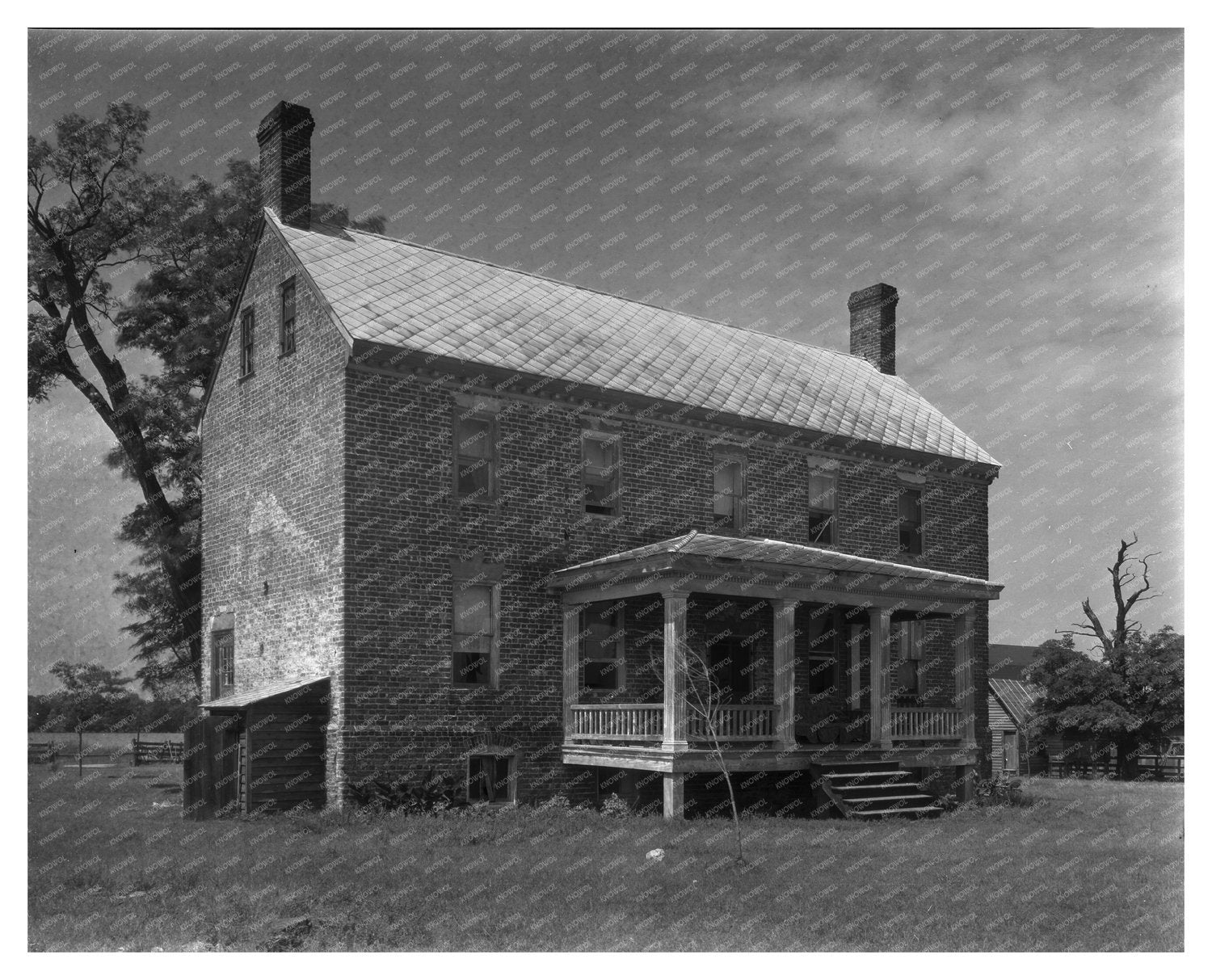 Armistead Family Home, Mathews County VA, Early 20th Century