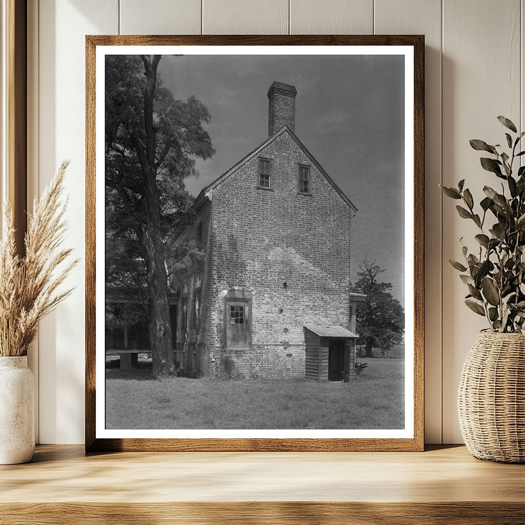 Armistead Family Home, Mathews County, VA, 1953