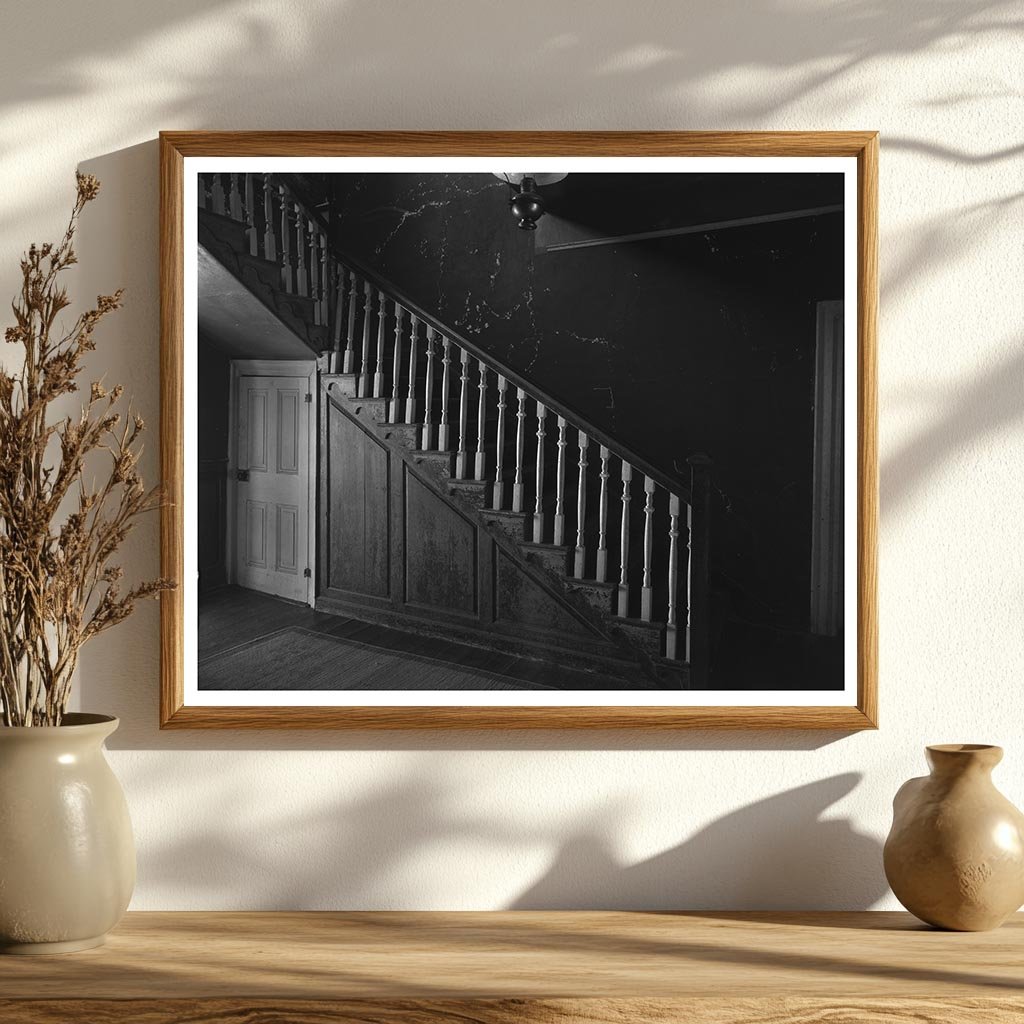 1890s Interior of Armistead Home, Mathews County, VA