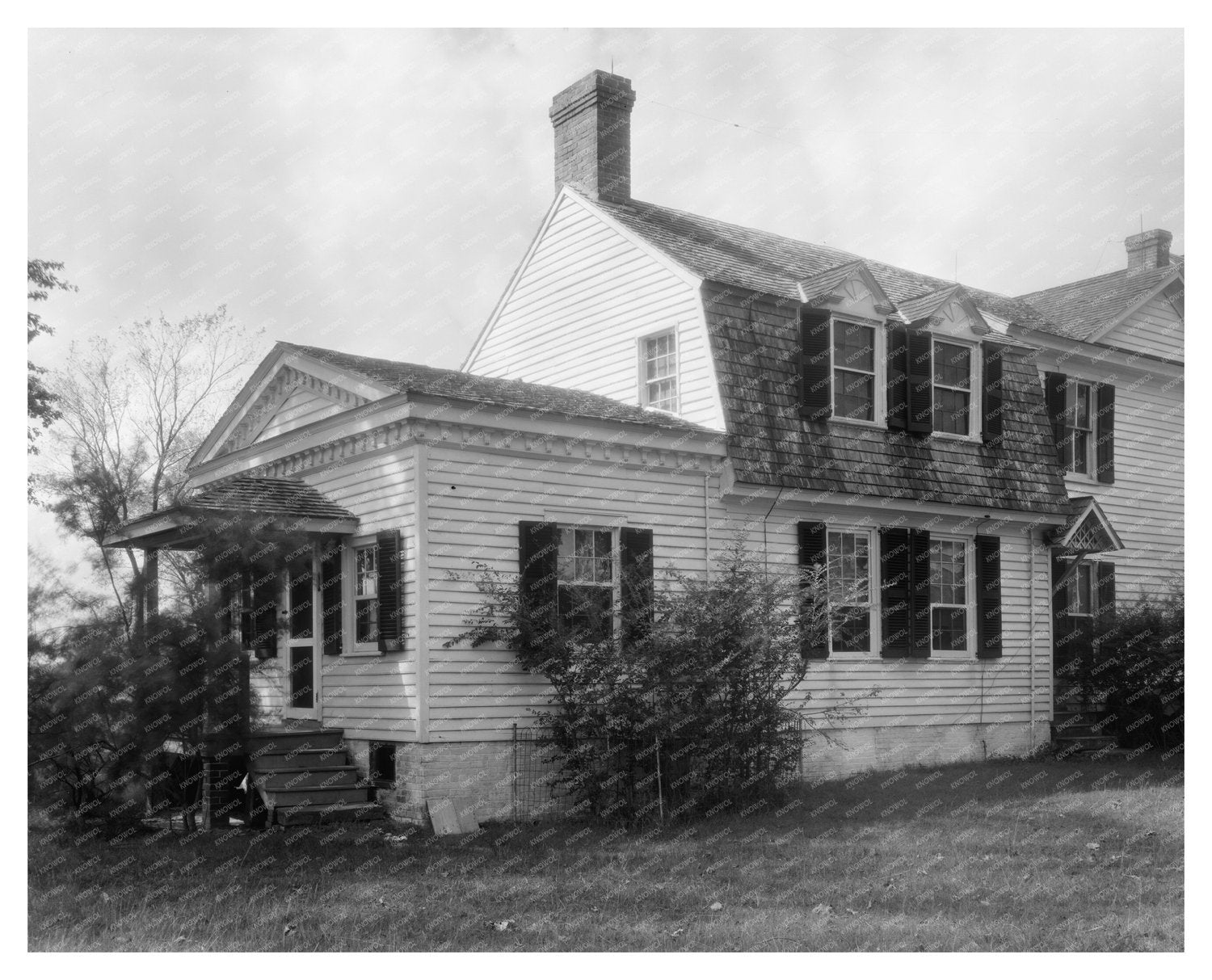 Mathews County VA Historic Architecture Photo 1953