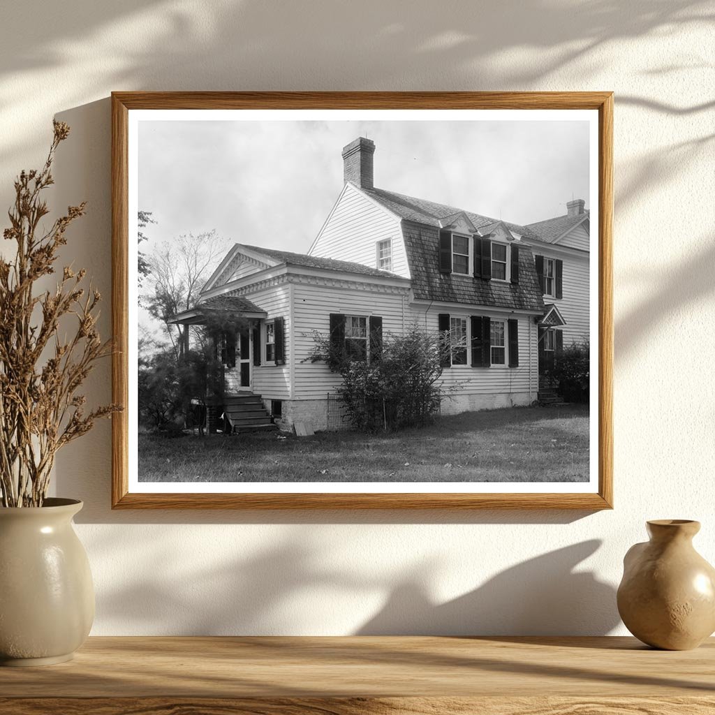 Mathews County VA Historic Architecture Photo 1953