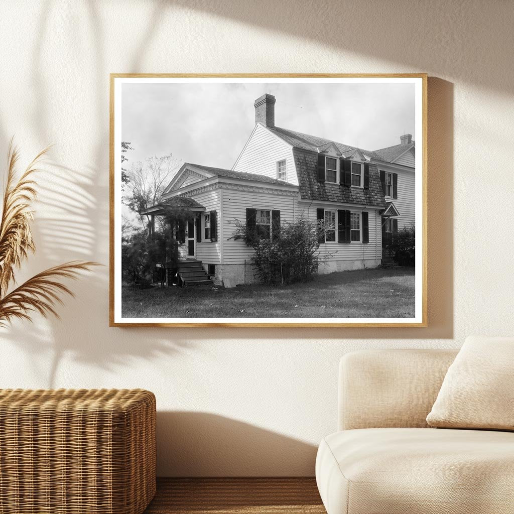 Mathews County VA Historic Architecture Photo 1953