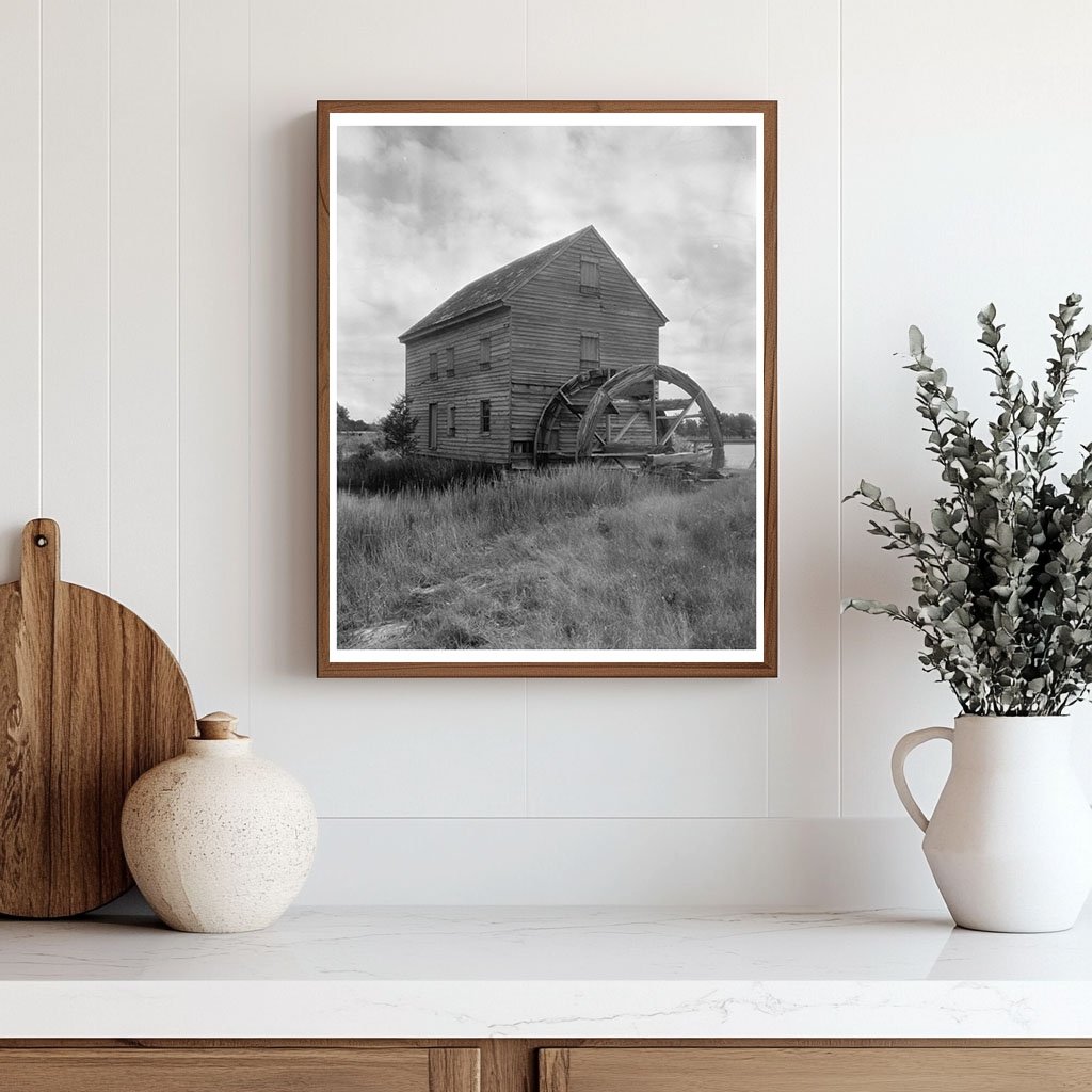 Watermill in Mathews County, VA - Carnegie Survey 1910