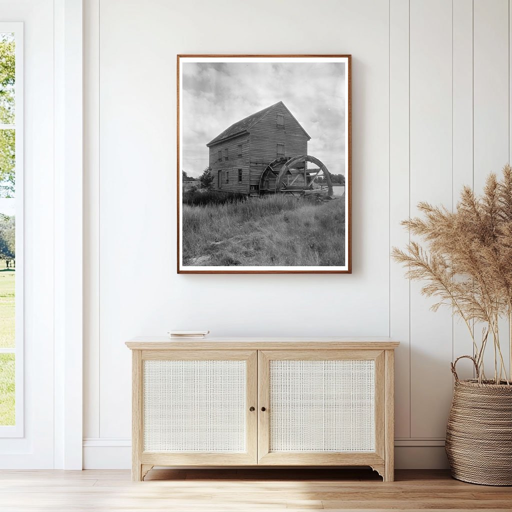 Watermill in Mathews County, VA - Carnegie Survey 1910