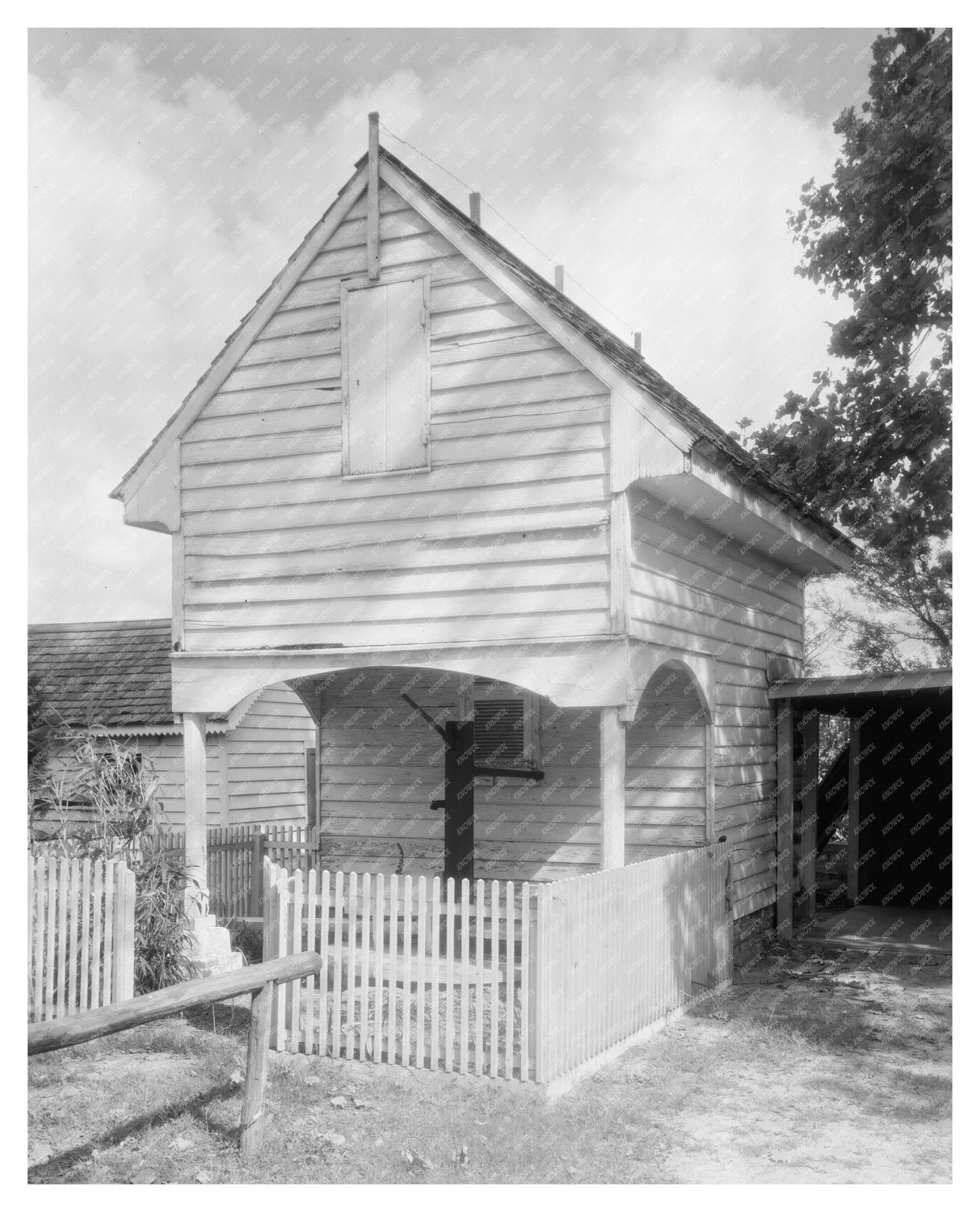 Mathews County VA Architecture 20th Century Historic Photo