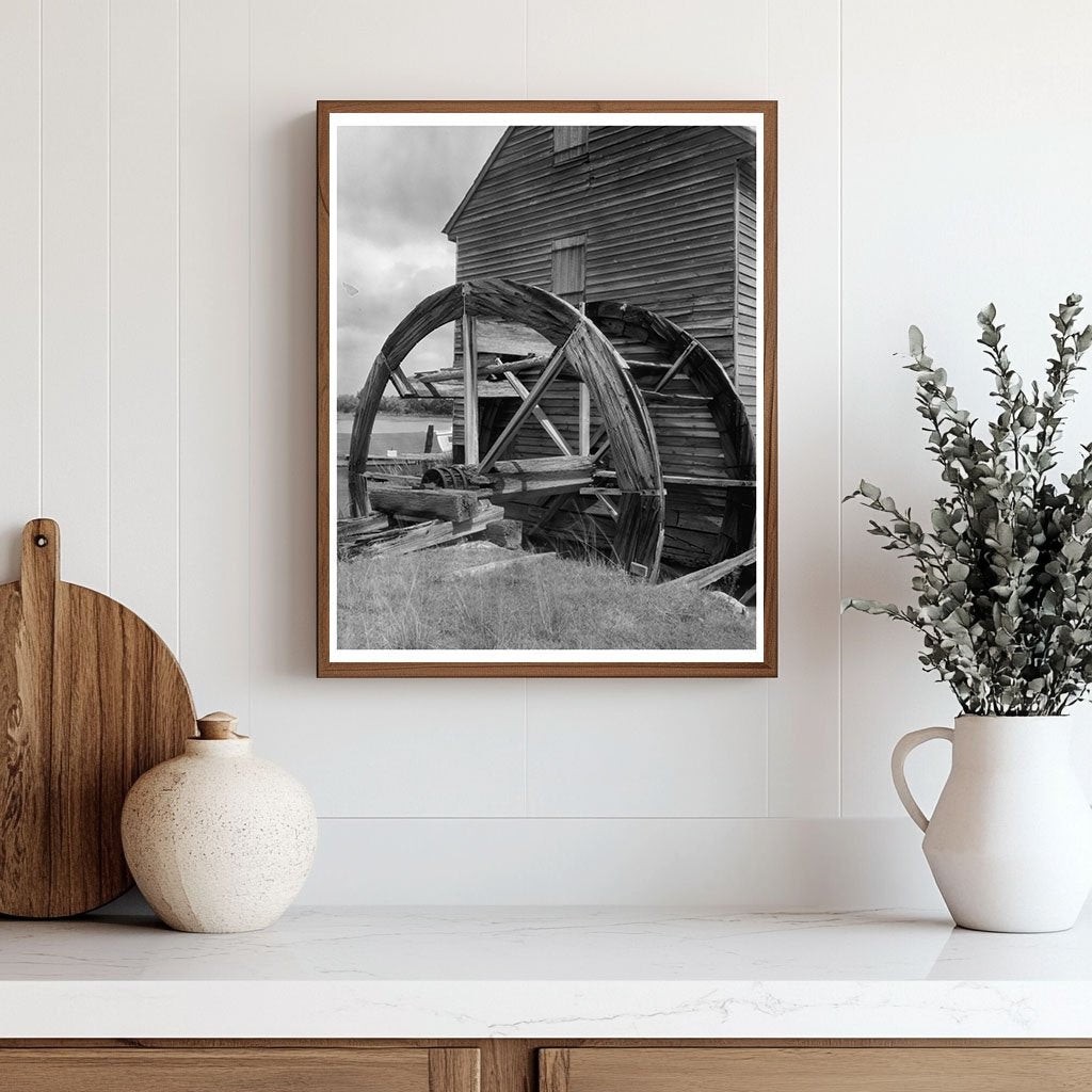 Early 20th Century Water Mill in Mathews County, VA