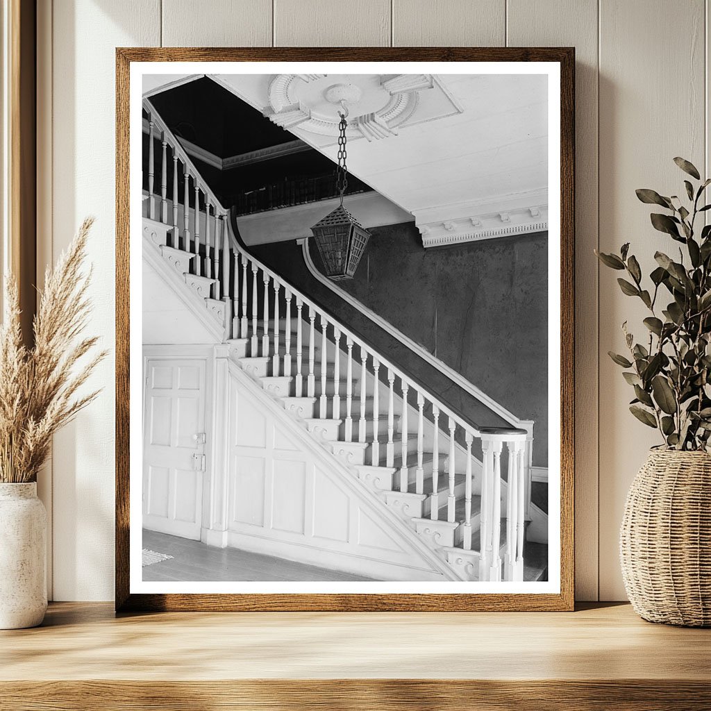 1790 Interior of Historic Building in Elliston, VA