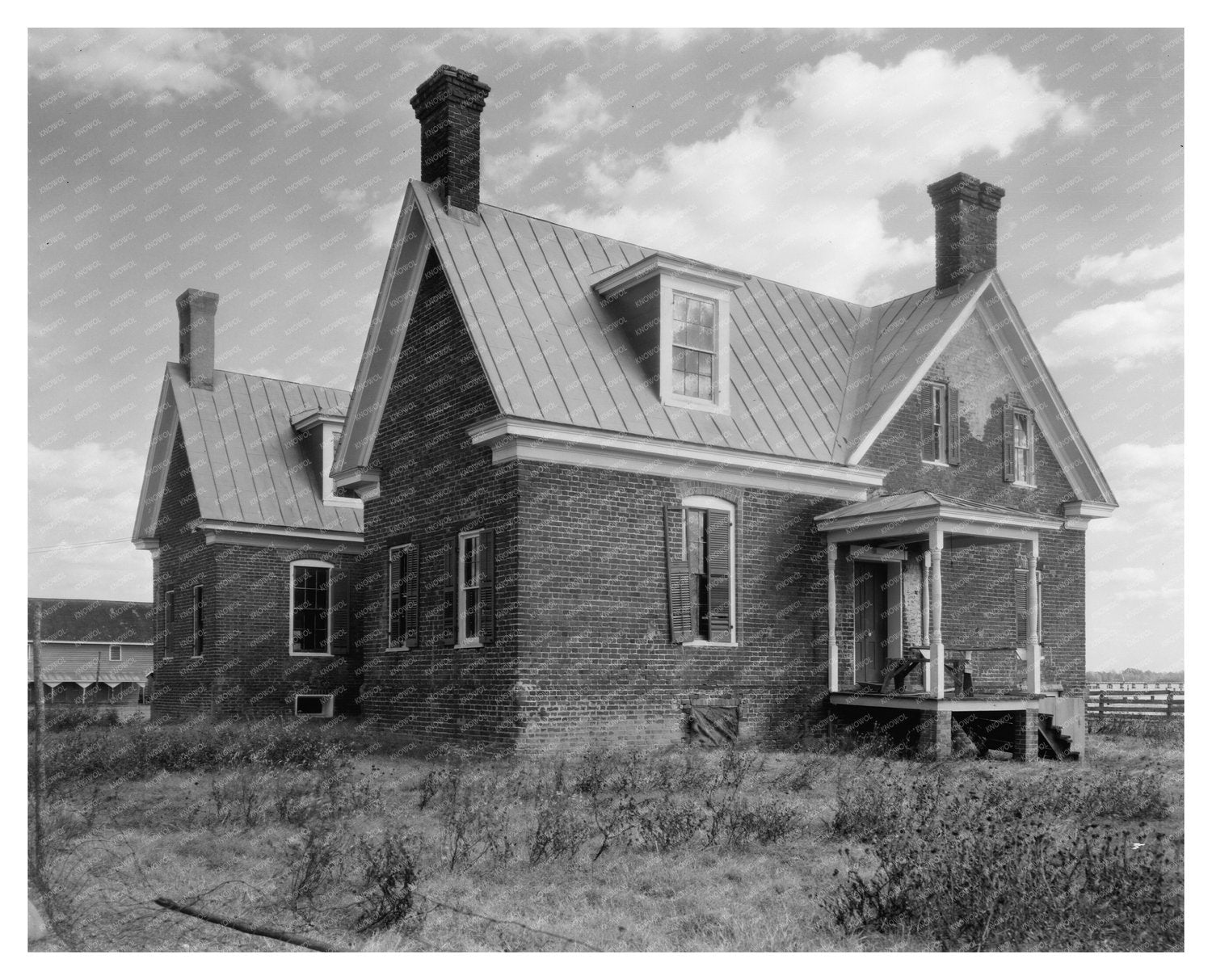 Reids Ferry VA Vintage Home Architecture 20th Century