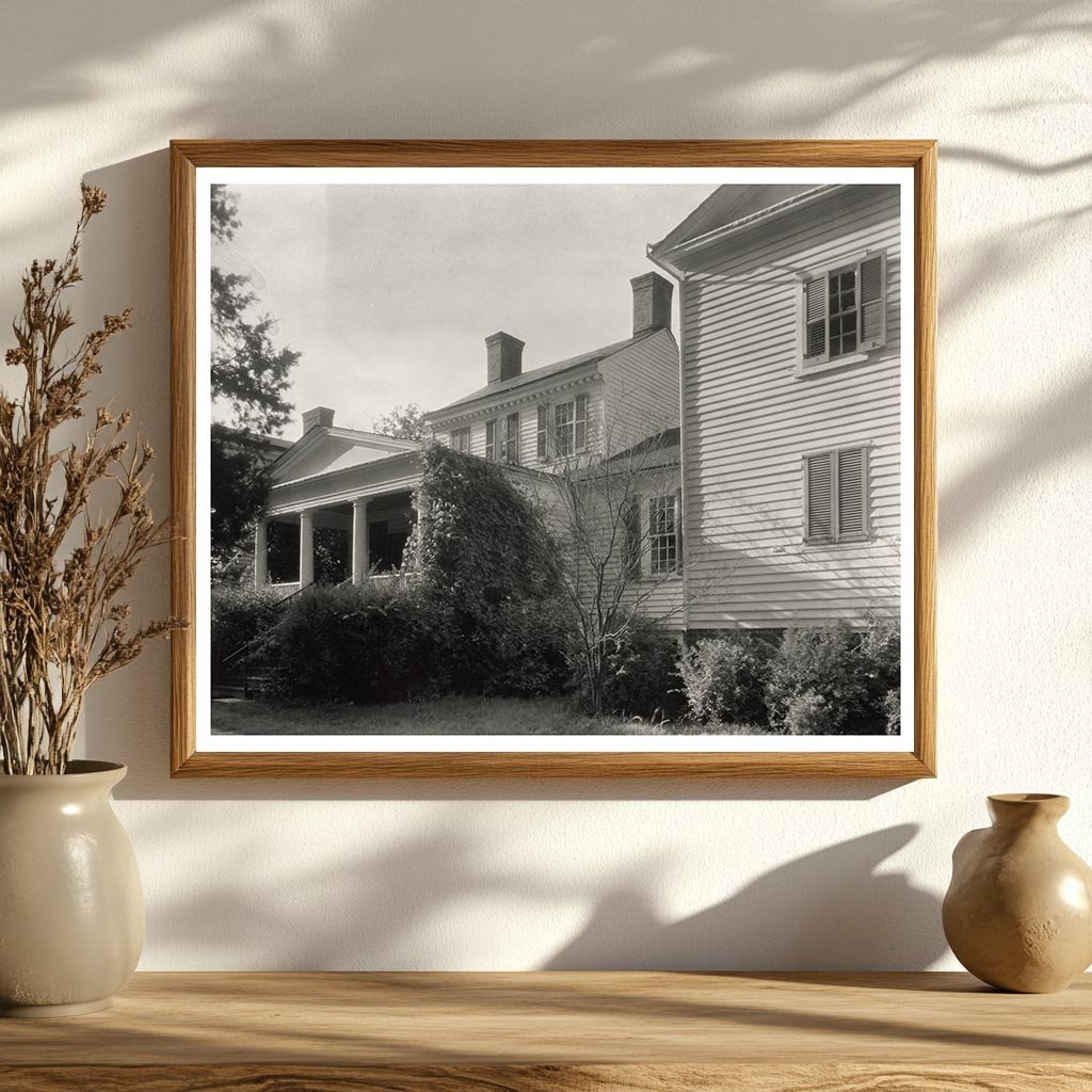 1953 Vintage Photograph of Edgewood, Virginia Residence