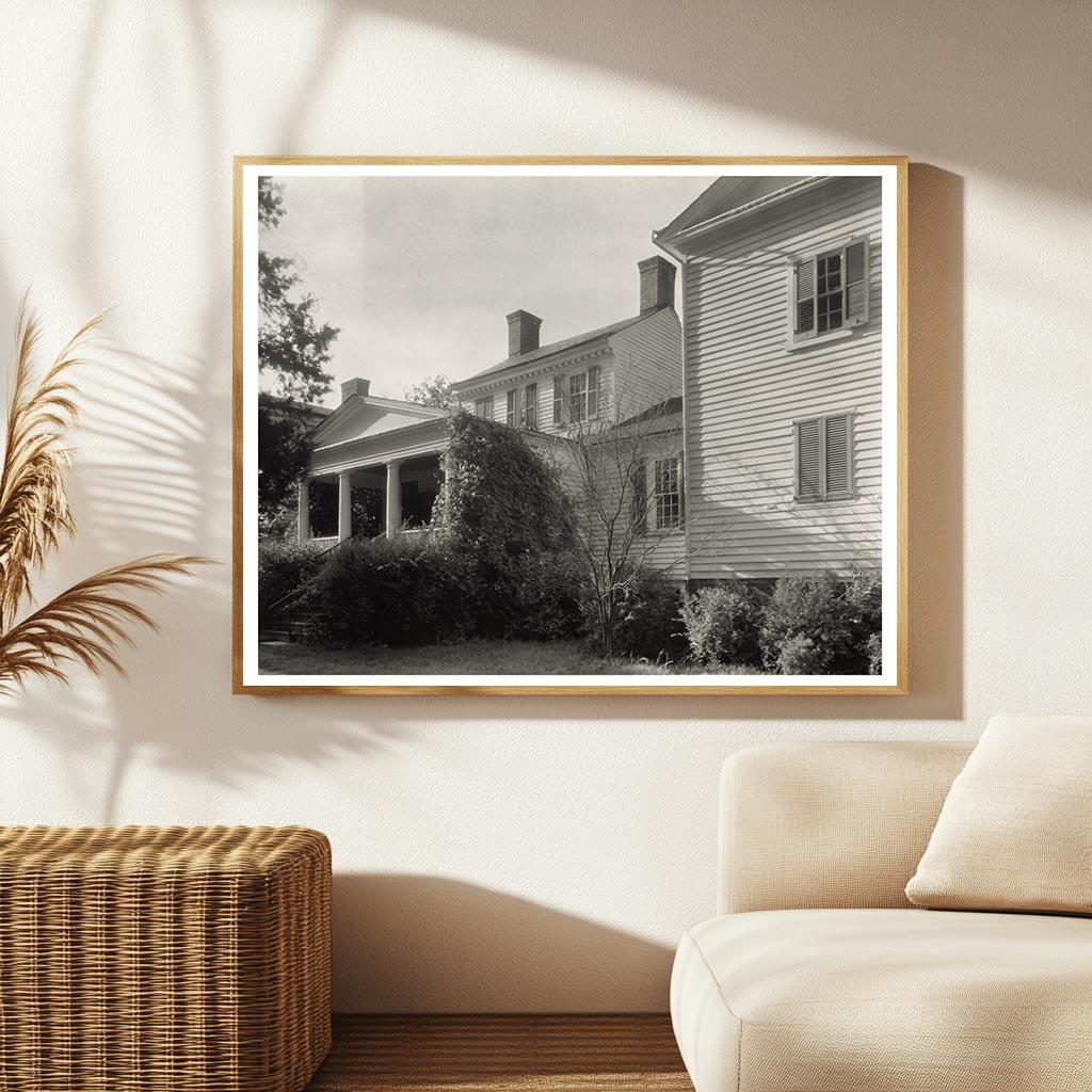 1953 Vintage Photograph of Edgewood, Virginia Residence