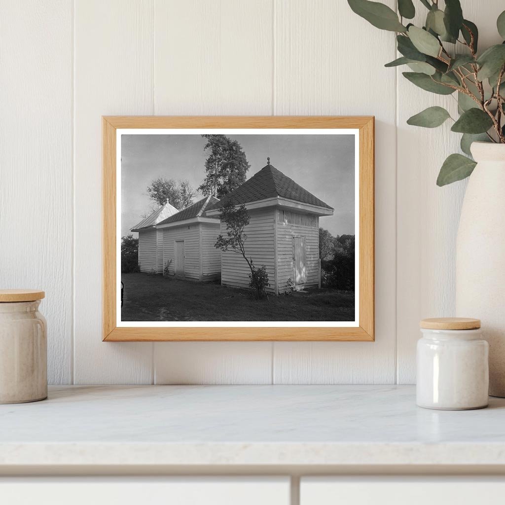 Edgewood VA Outbuildings Photo, 1953 Architectural History