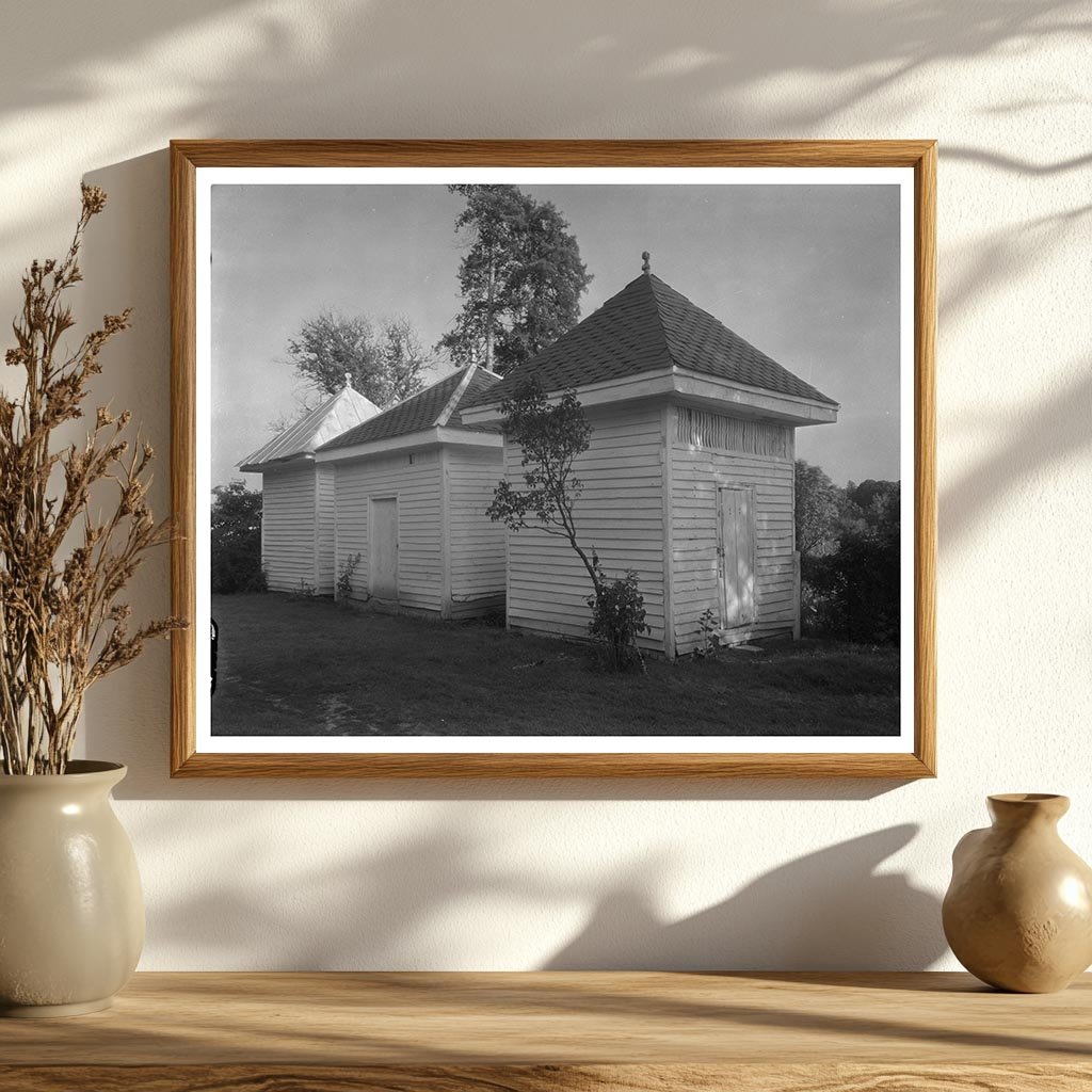 Edgewood VA Outbuildings Photo, 1953 Architectural History