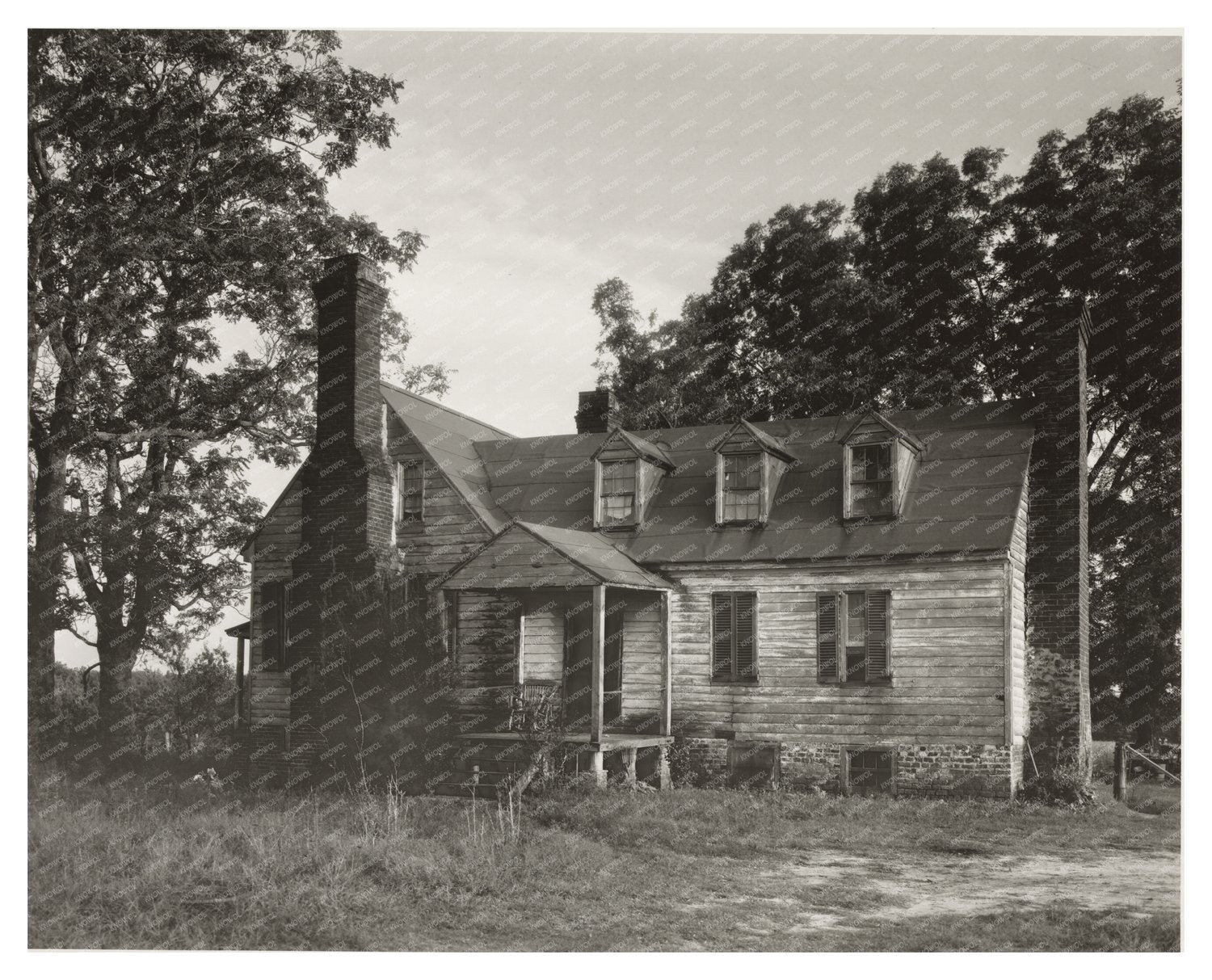 Vintage Farmhouse in New Kent County, Virginia, 1930s