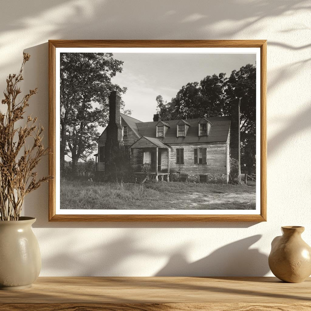Vintage Farmhouse in New Kent County, Virginia, 1930s